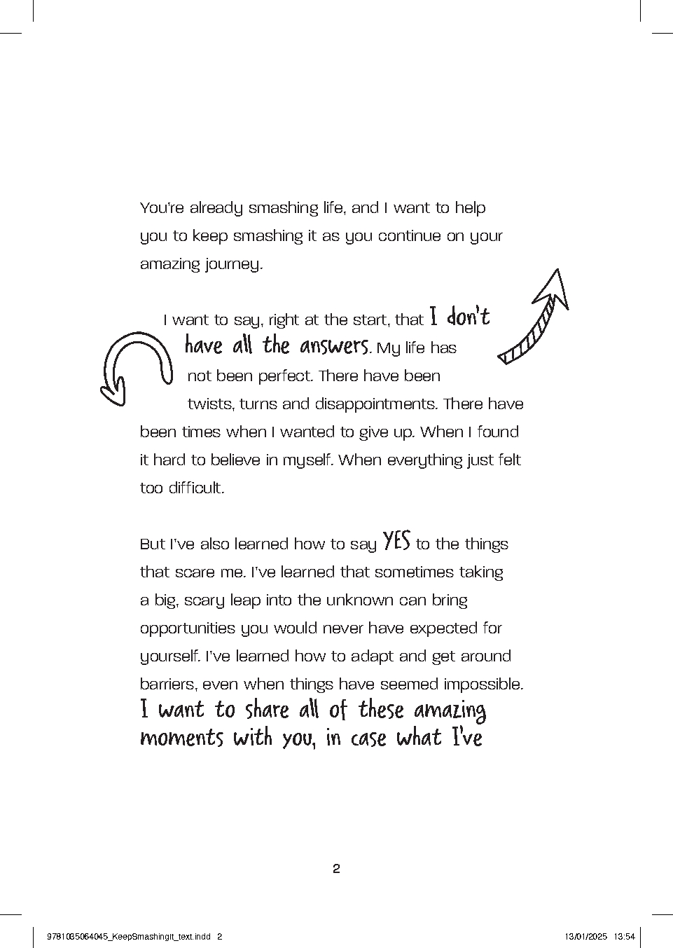 Keep Smashing It: Be Strong, Be Brave, Be Confident