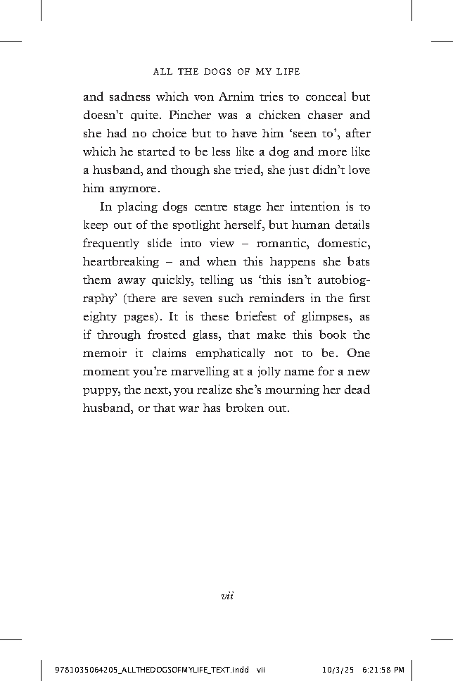 All the Dogs of My Life