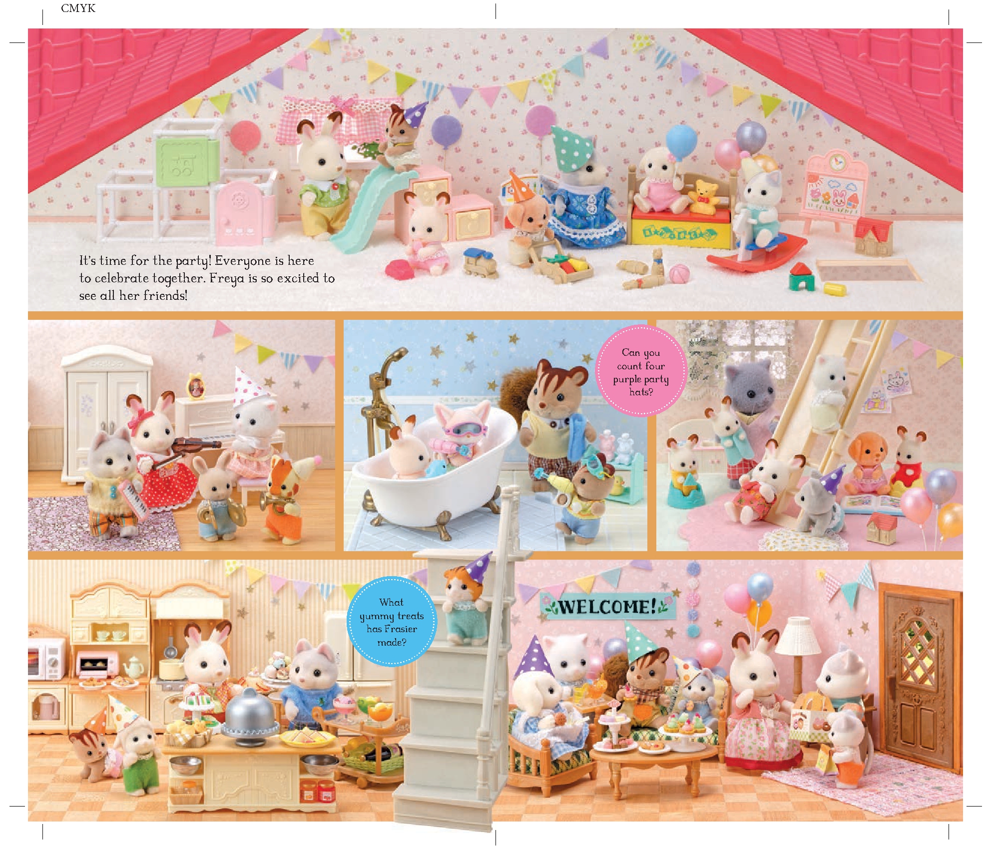 Calico Critters: Freya's Perfect Party