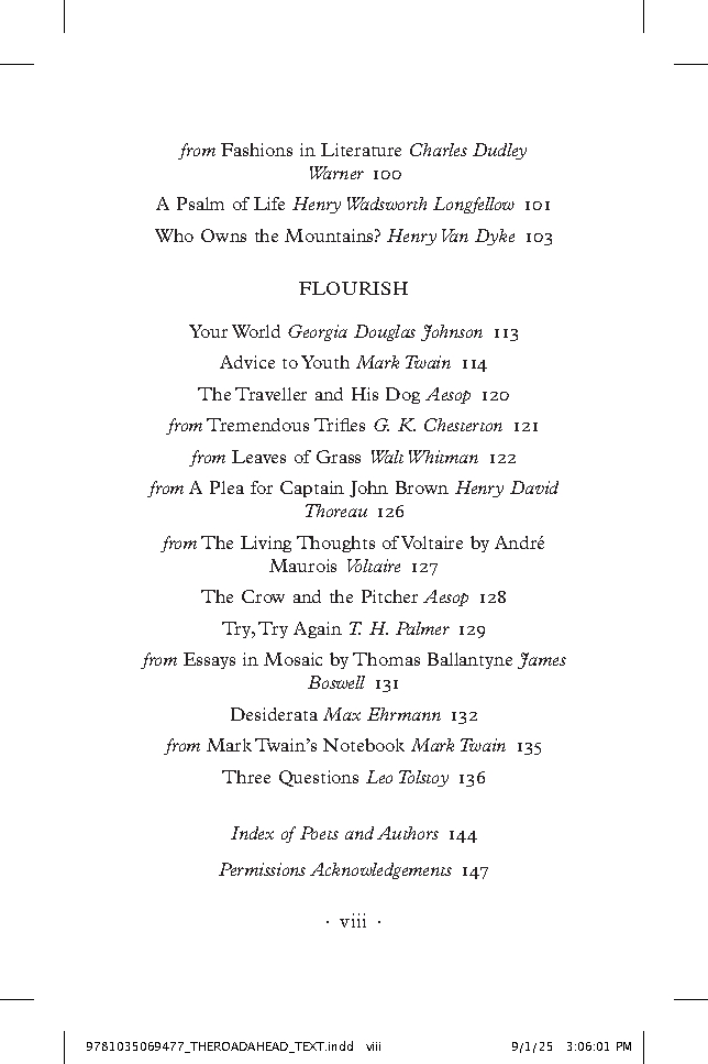 The Road Ahead: Timeless Inspiration for Graduates