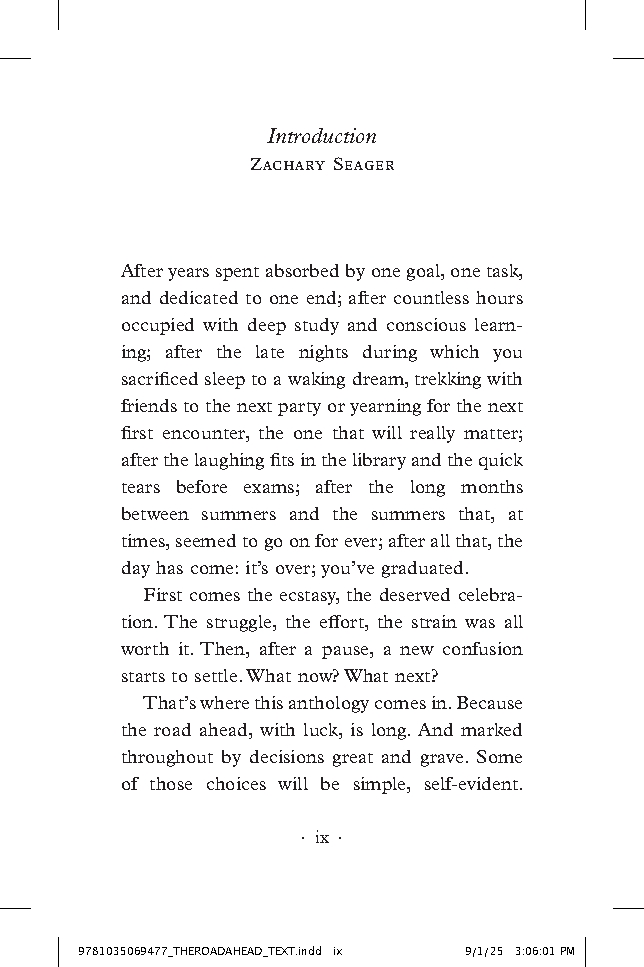 The Road Ahead: Timeless Inspiration for Graduates