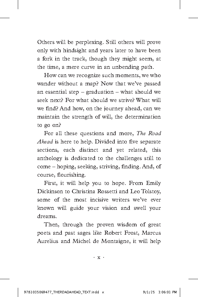 The Road Ahead: Timeless Inspiration for Graduates