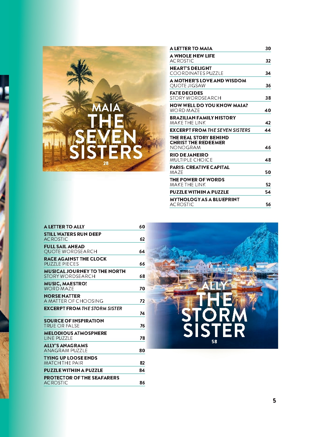 The Seven Sisters Puzzle Book