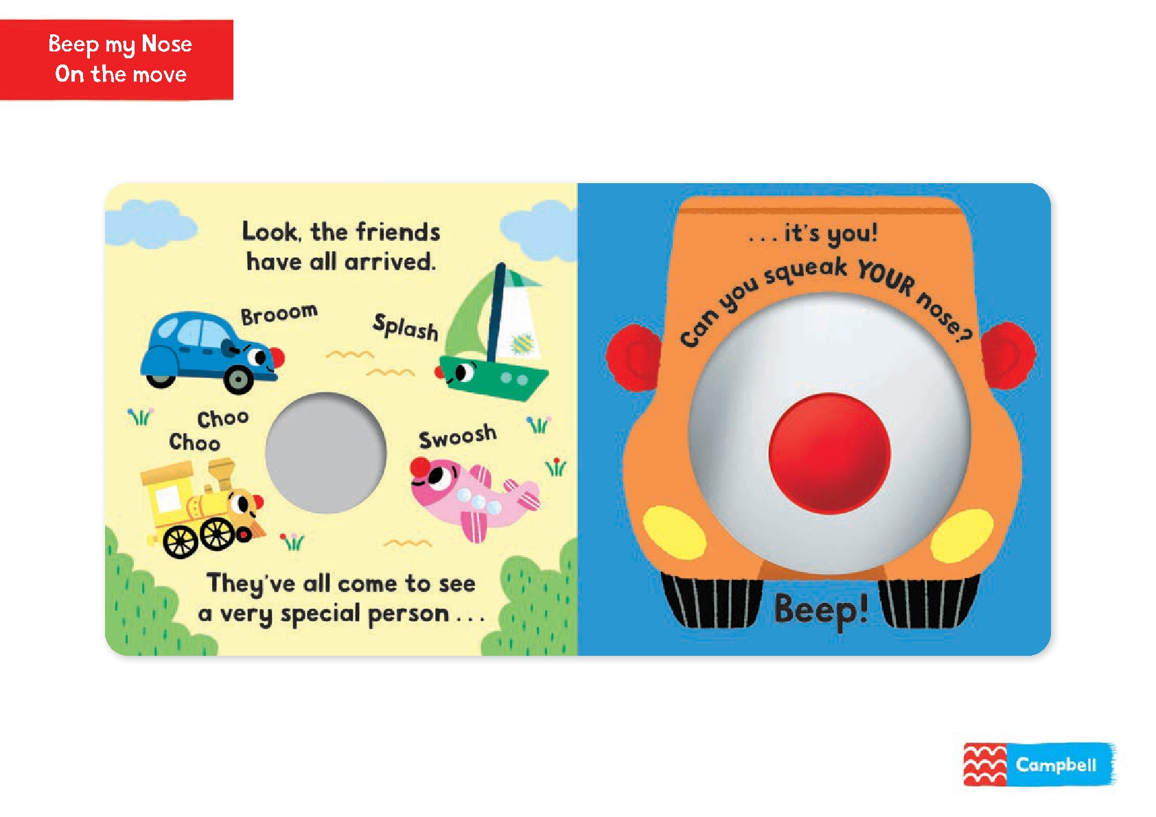 Beep My Nose: On the Move