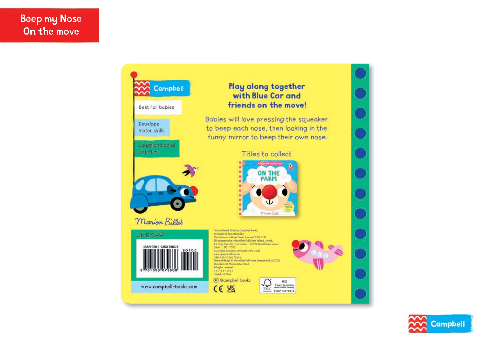 Beep My Nose: On the Move