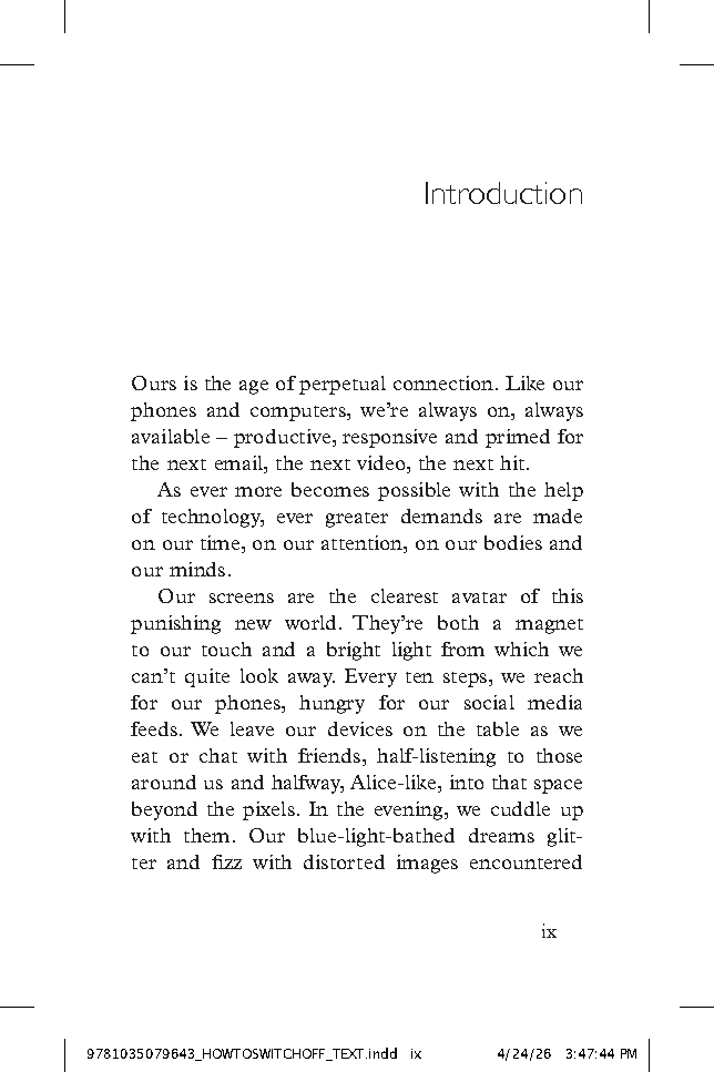 How to Switch Off: Classic Wisdom for Modern Minds