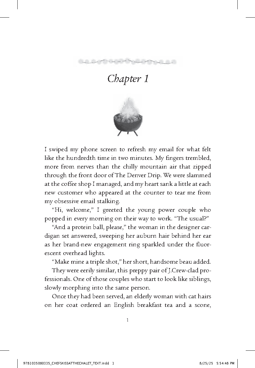 Chef's Kiss at the Chalet