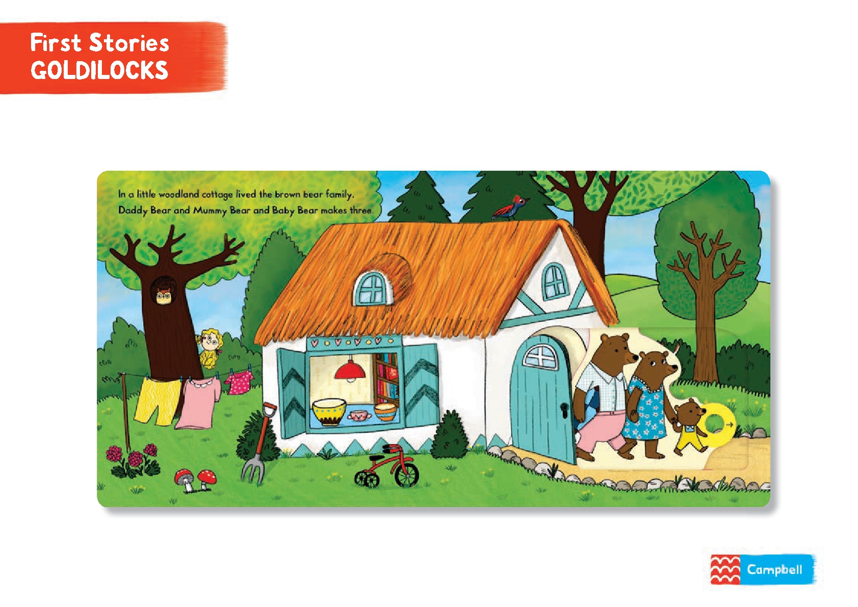 First Stories: Goldilocks and the Three Bears