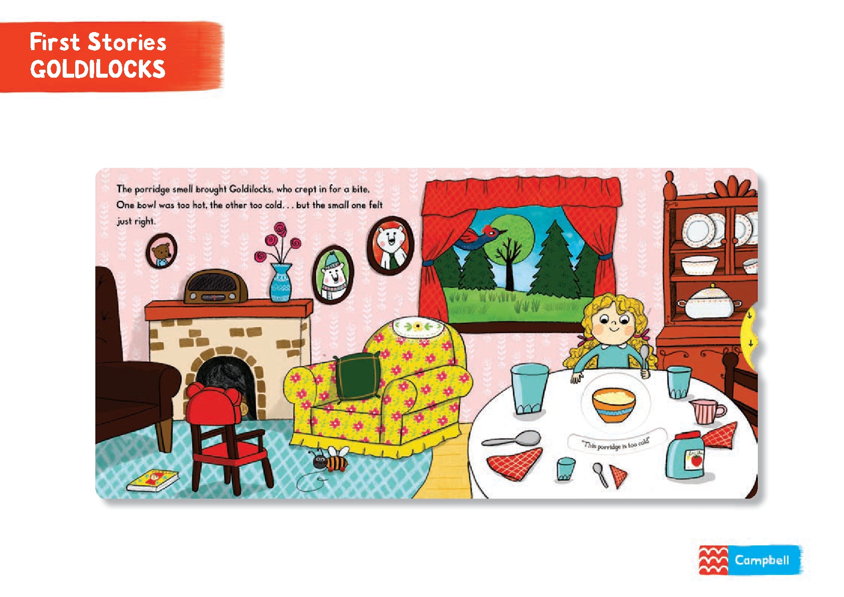 First Stories: Goldilocks and the Three Bears