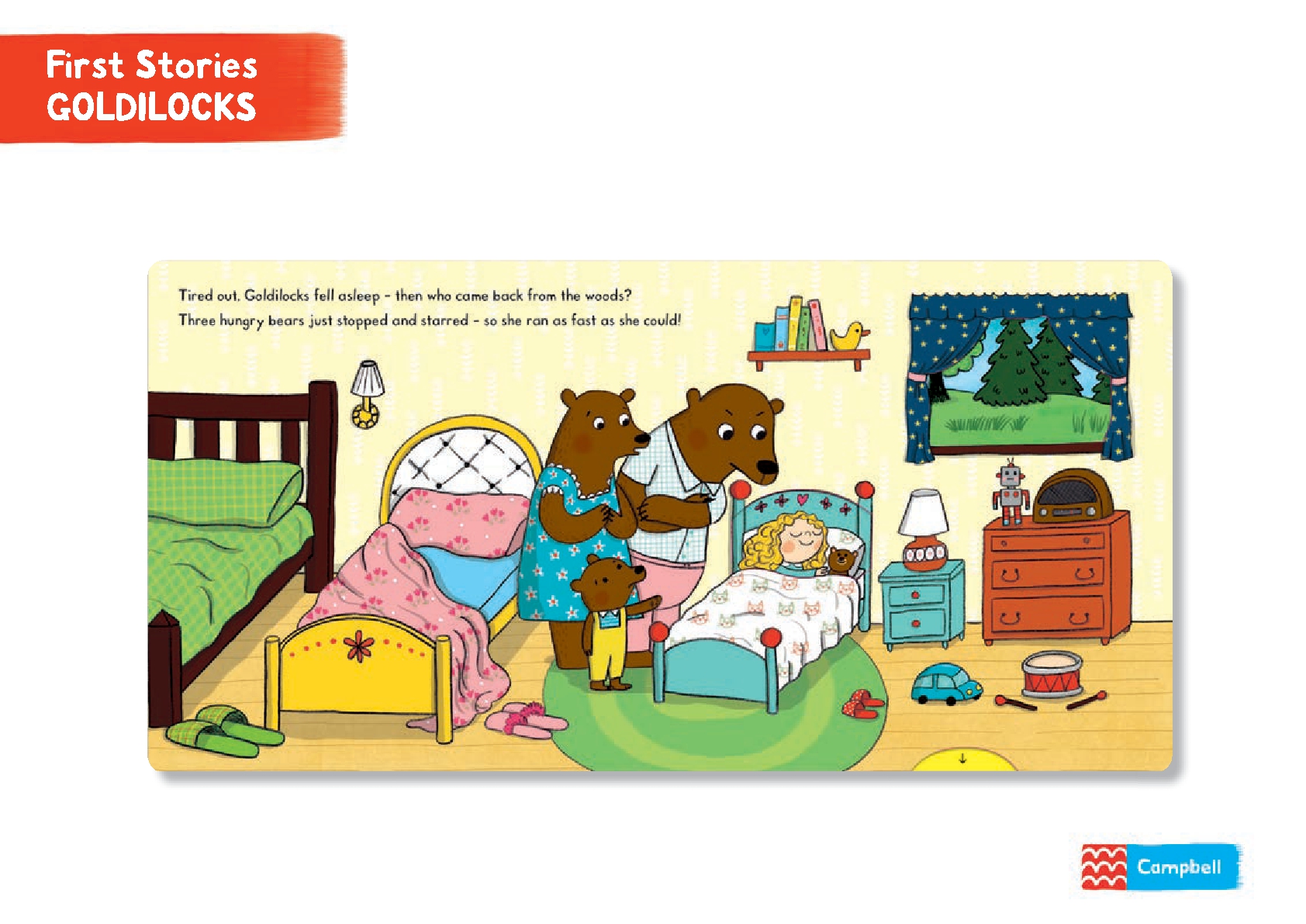 First Stories: Goldilocks and the Three Bears