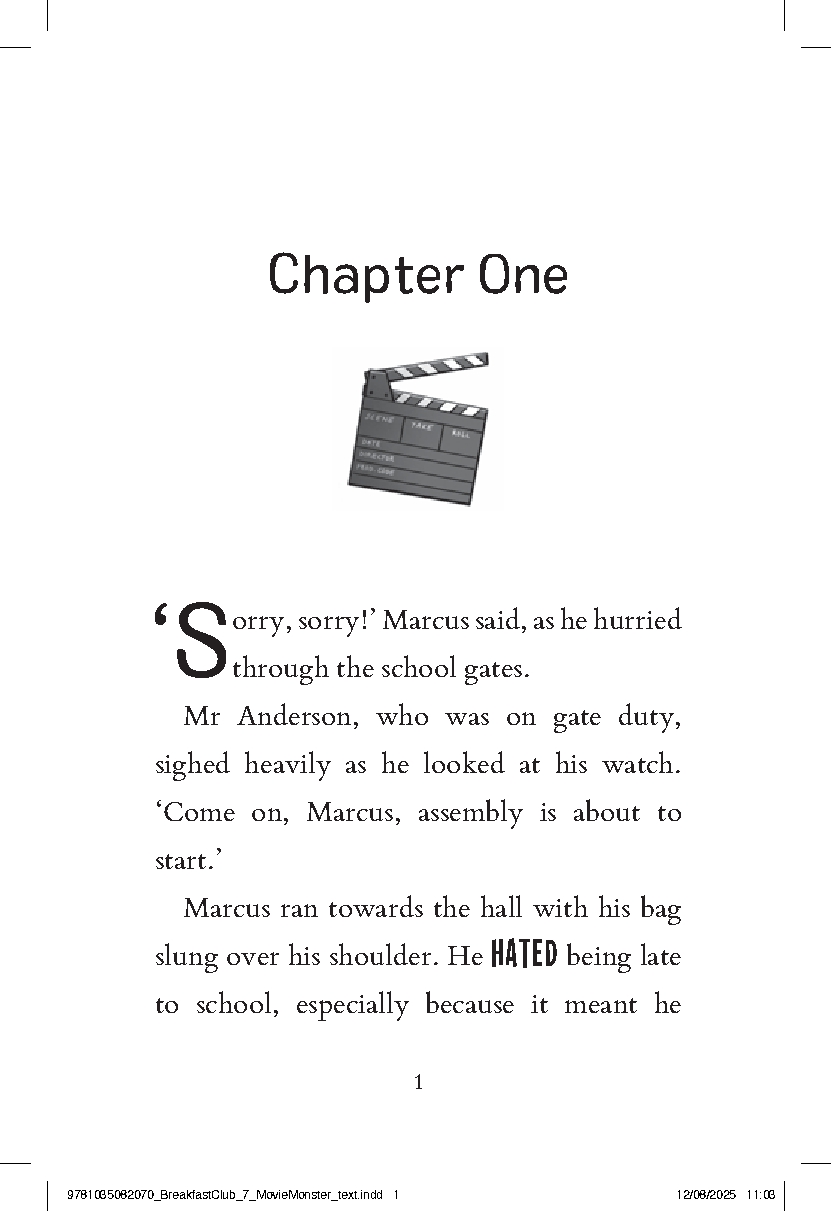 The Breakfast Club Adventures: The Movie Monster