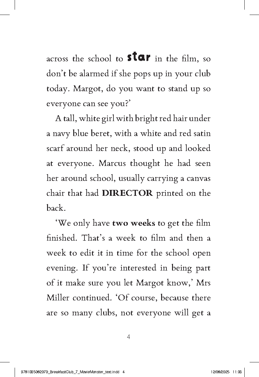 The Breakfast Club Adventures: The Movie Monster