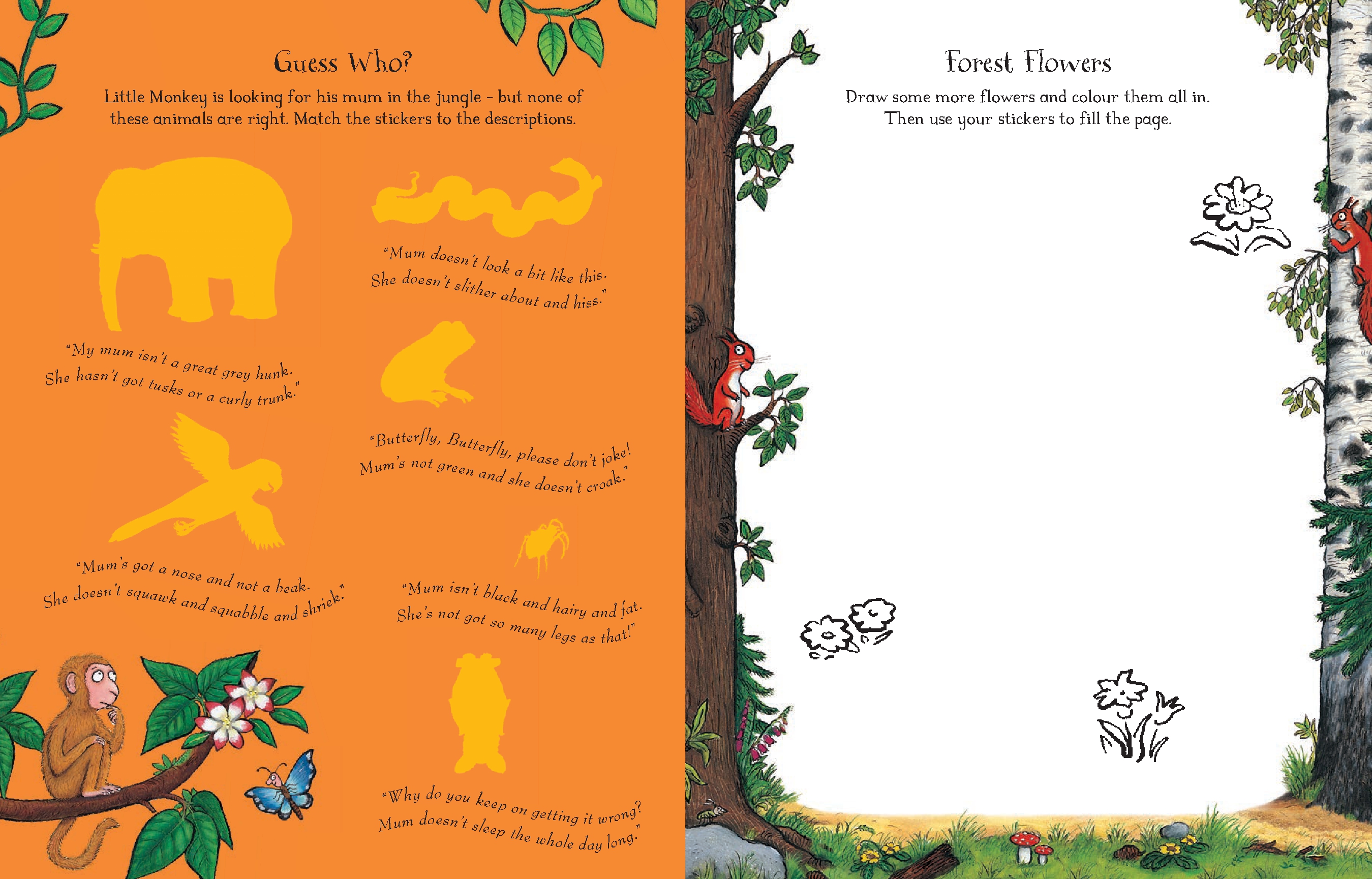 The Gruffalo and Friends Summer Sticker Book