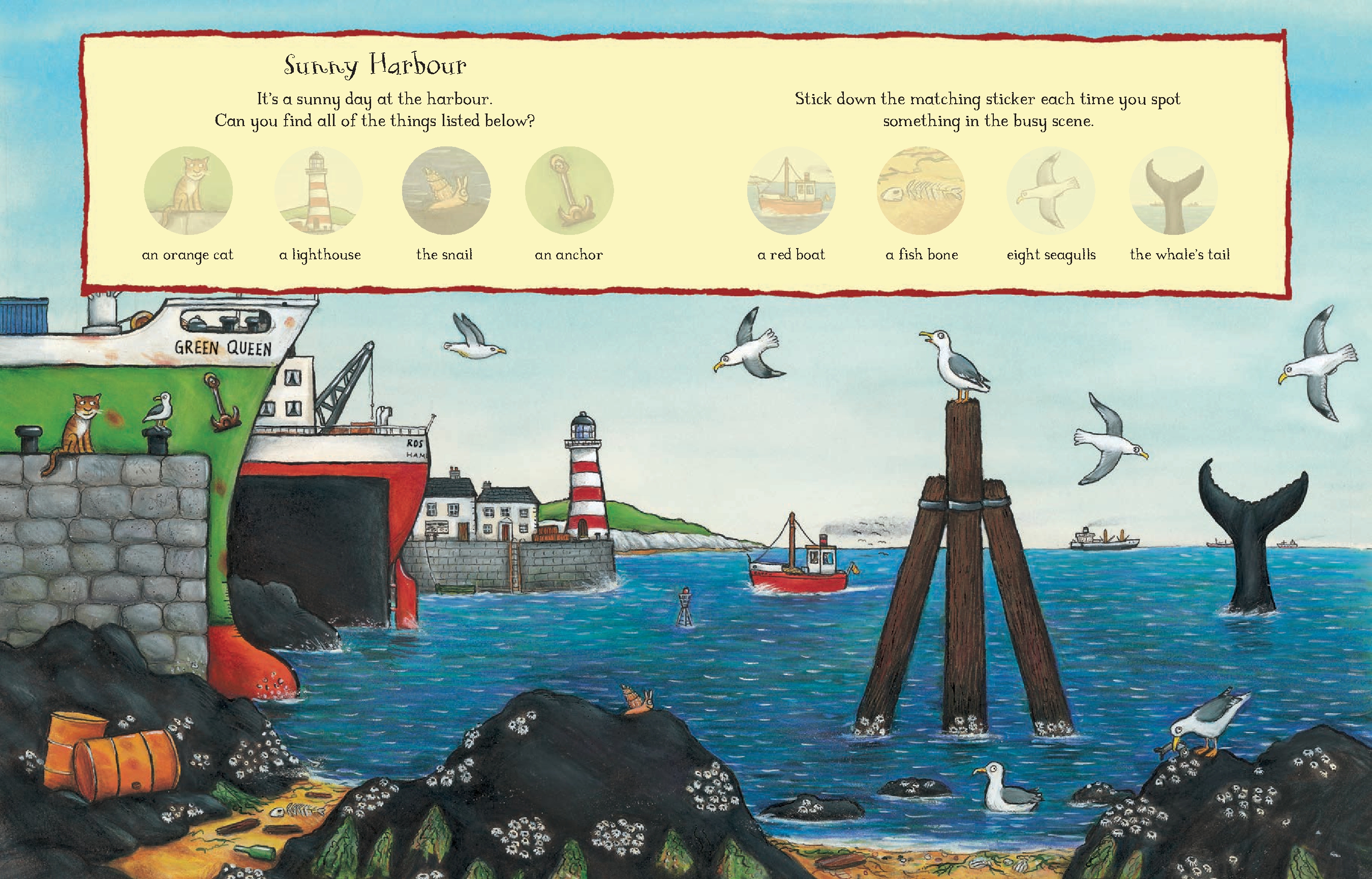 The Gruffalo and Friends Summer Sticker Book