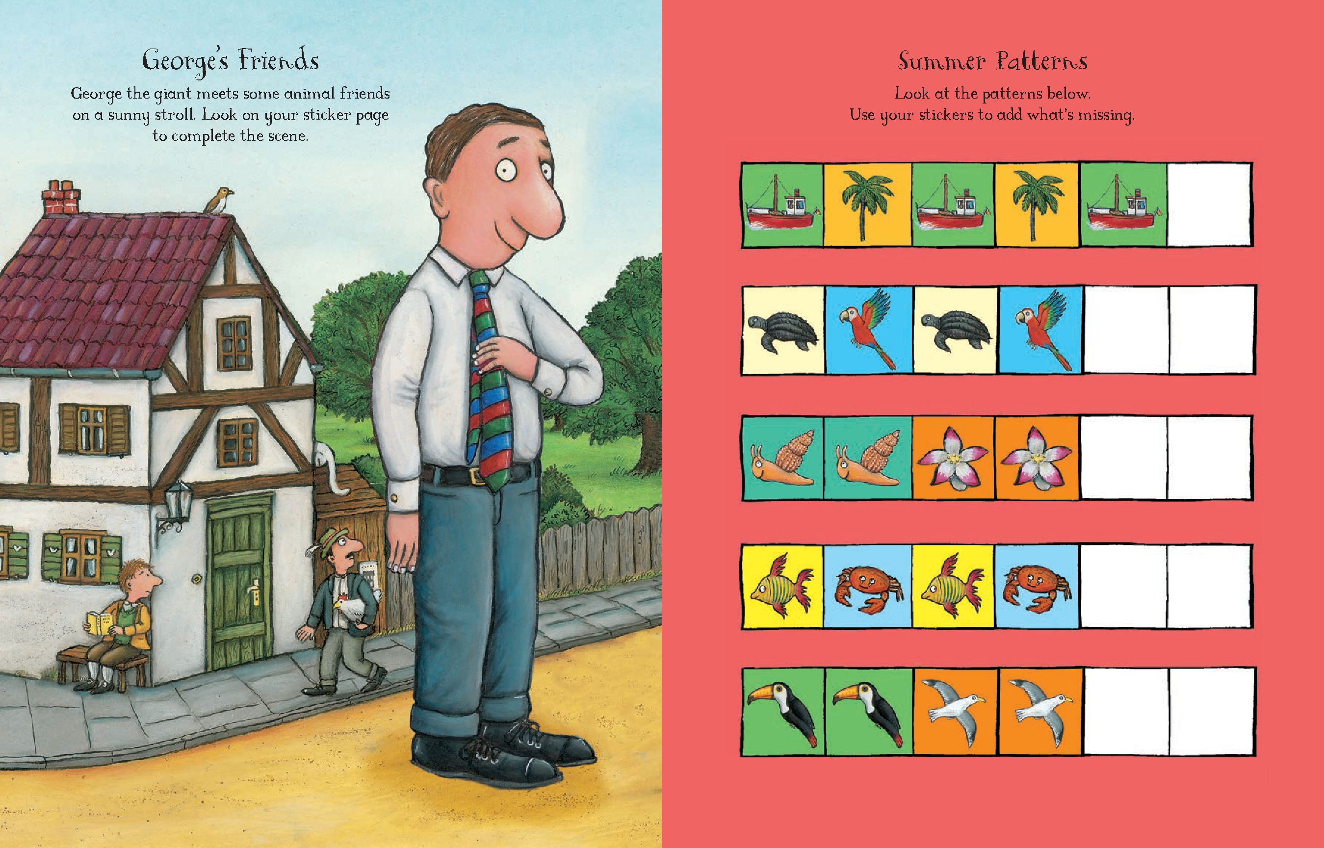 The Gruffalo and Friends Summer Sticker Book