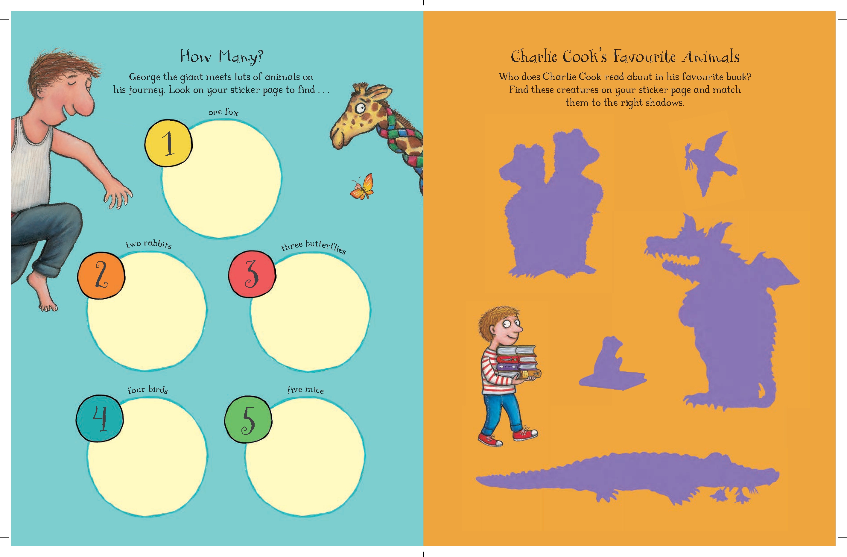 The Gruffalo and Friends: Amazing Animals Sticker Book