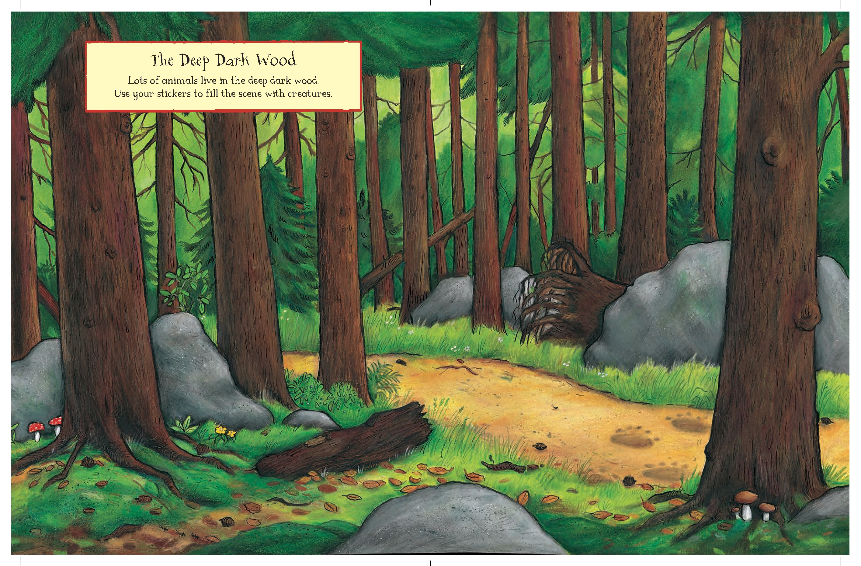 The Gruffalo and Friends: Amazing Animals Sticker Book