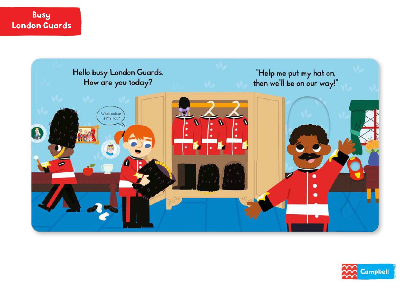 Busy London Guards