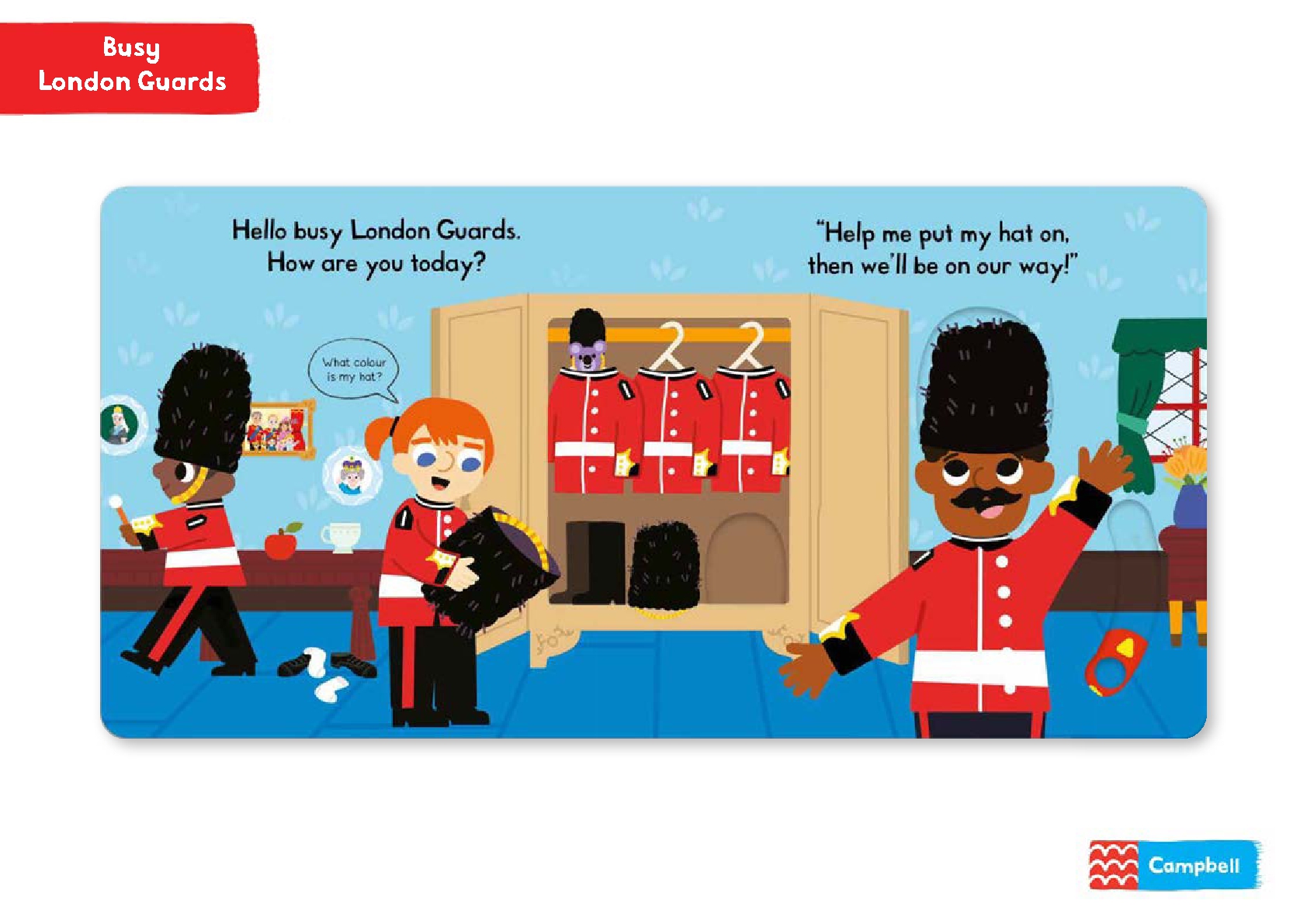 Busy London Guards