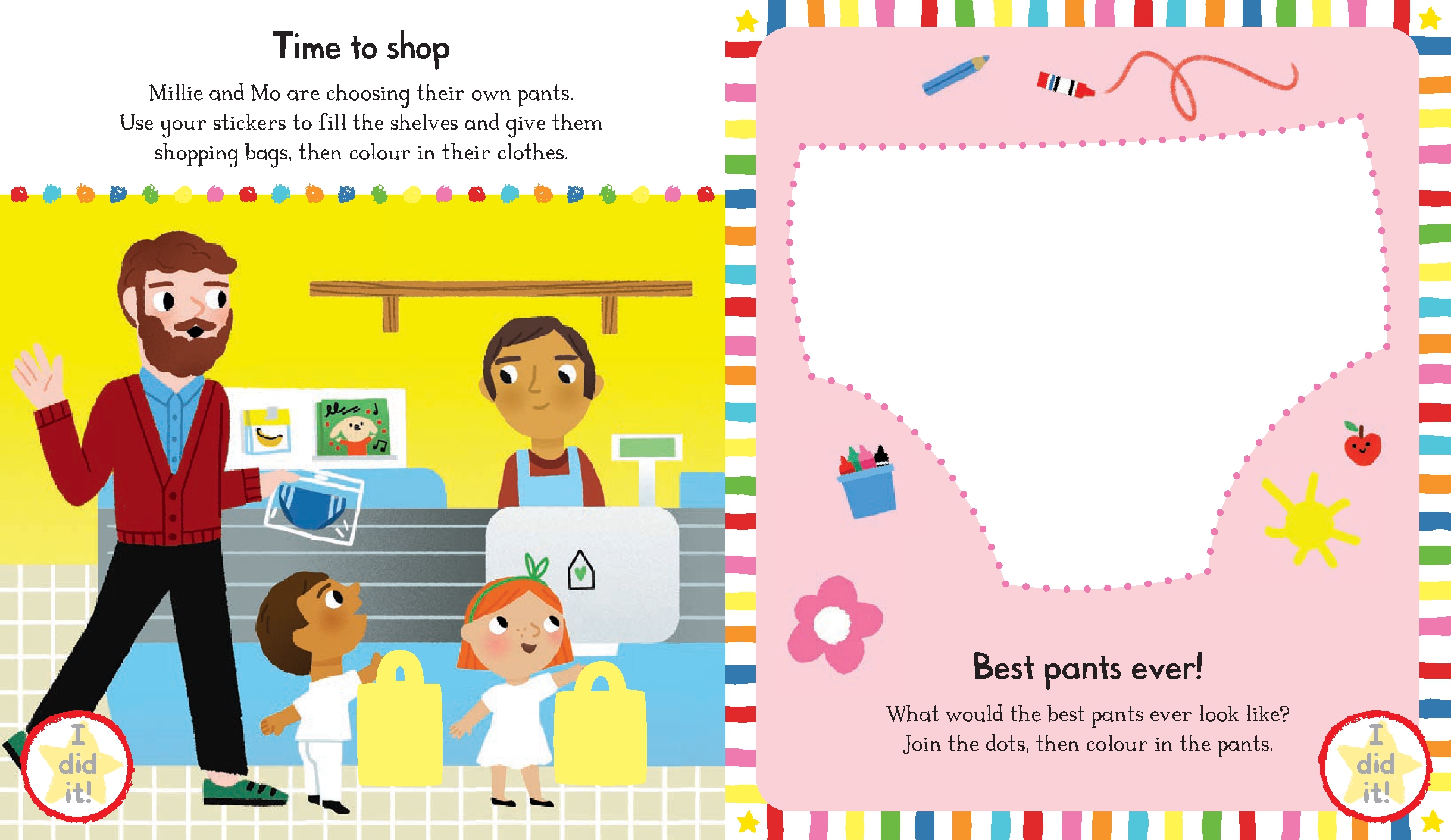 No More Nappies Sticker Activity Book