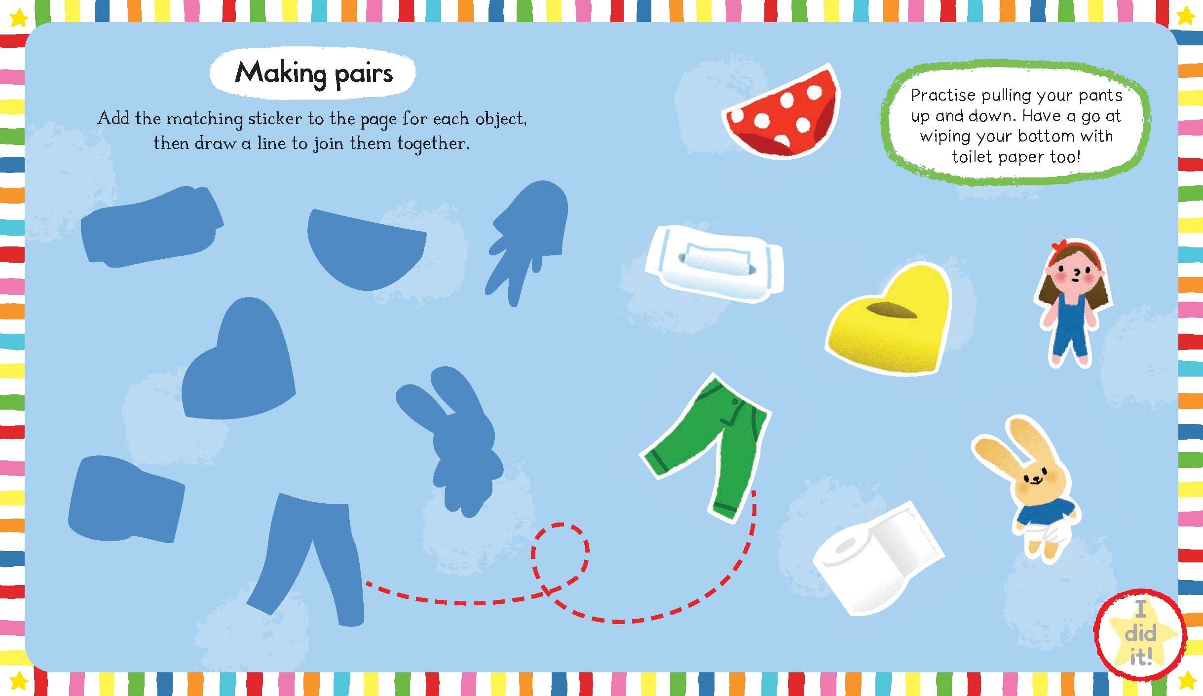 No More Nappies Sticker Activity Book