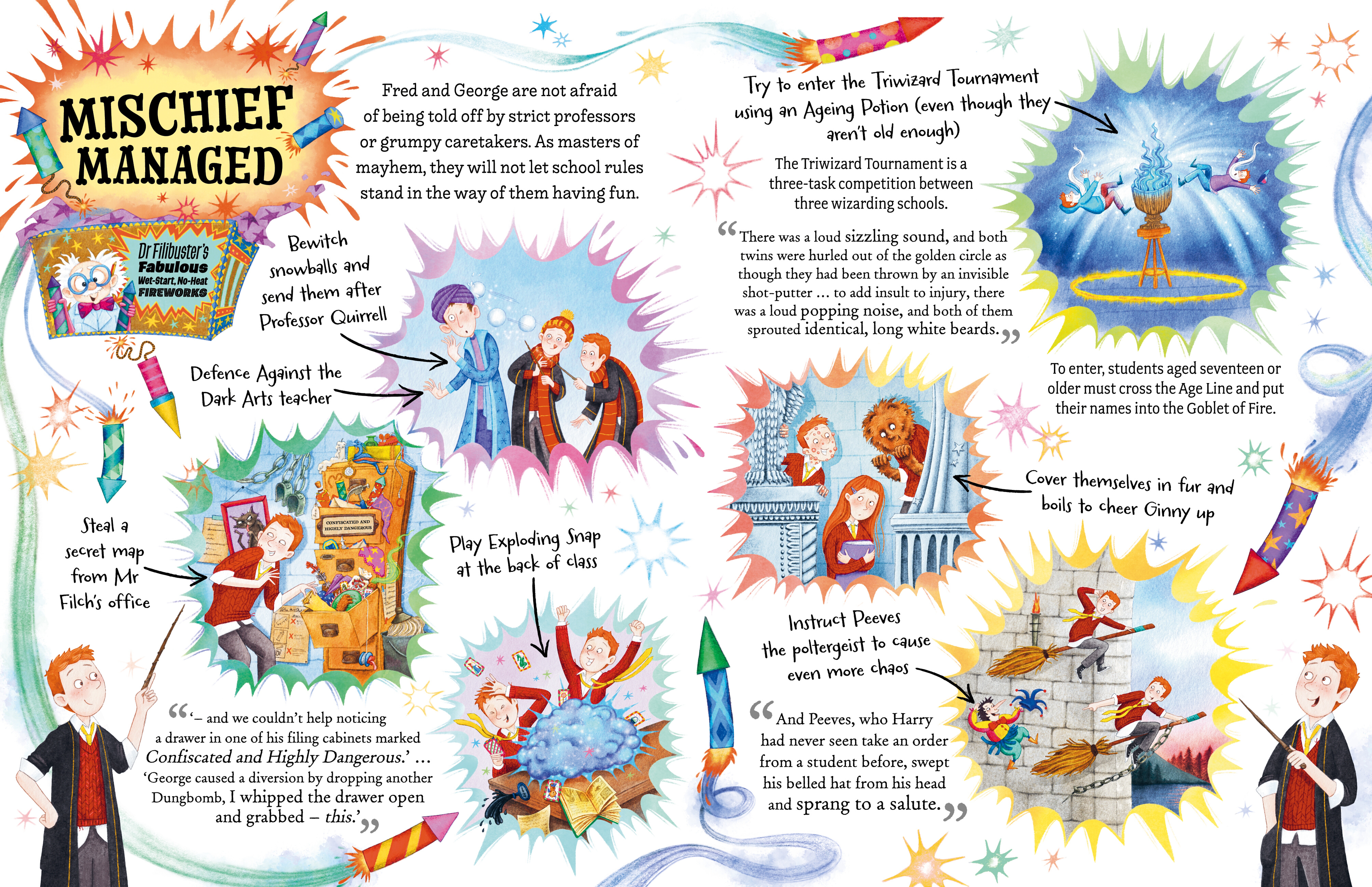 Fred and George Weasley