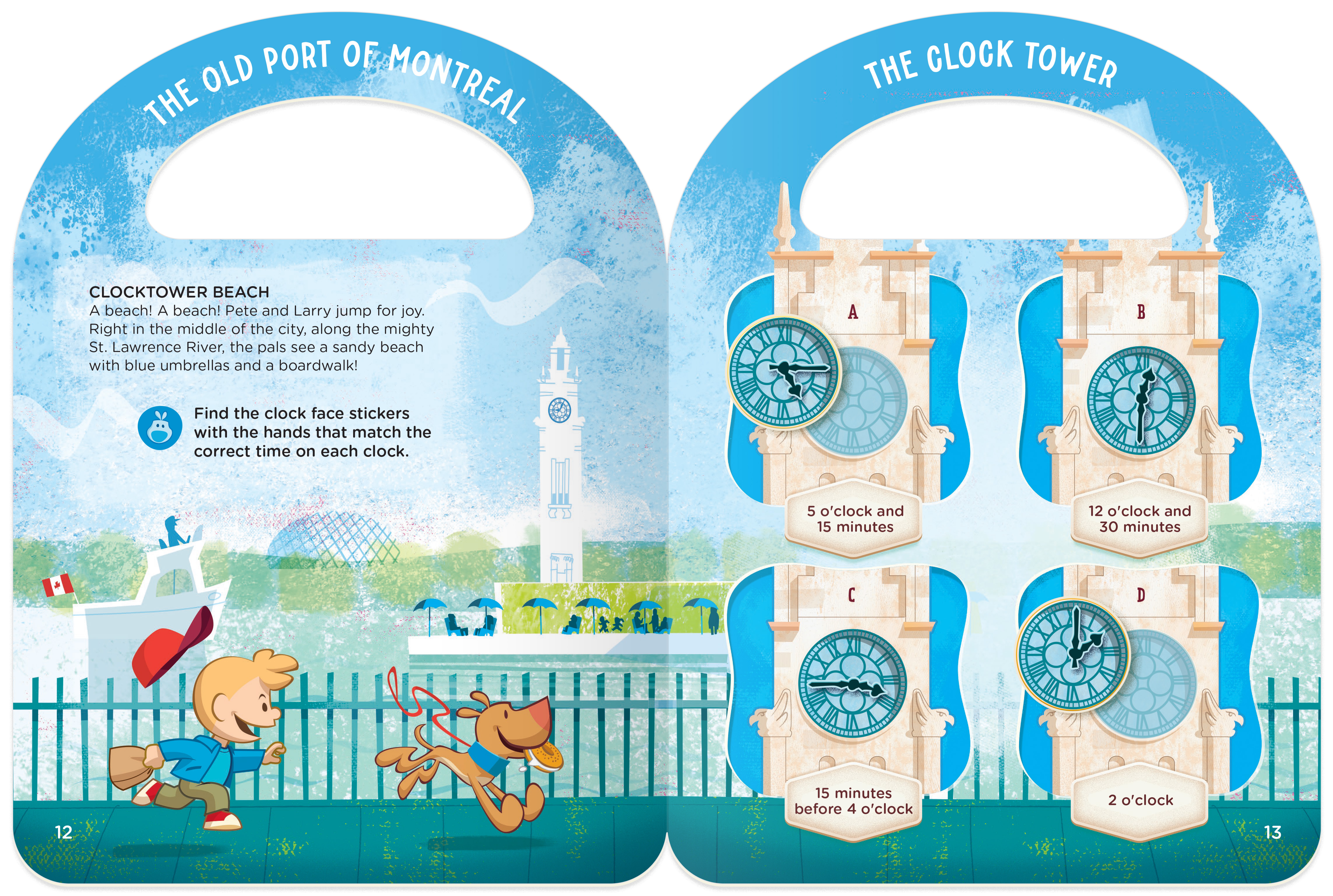 Larry Gets Lost in Montreal - Activity Book