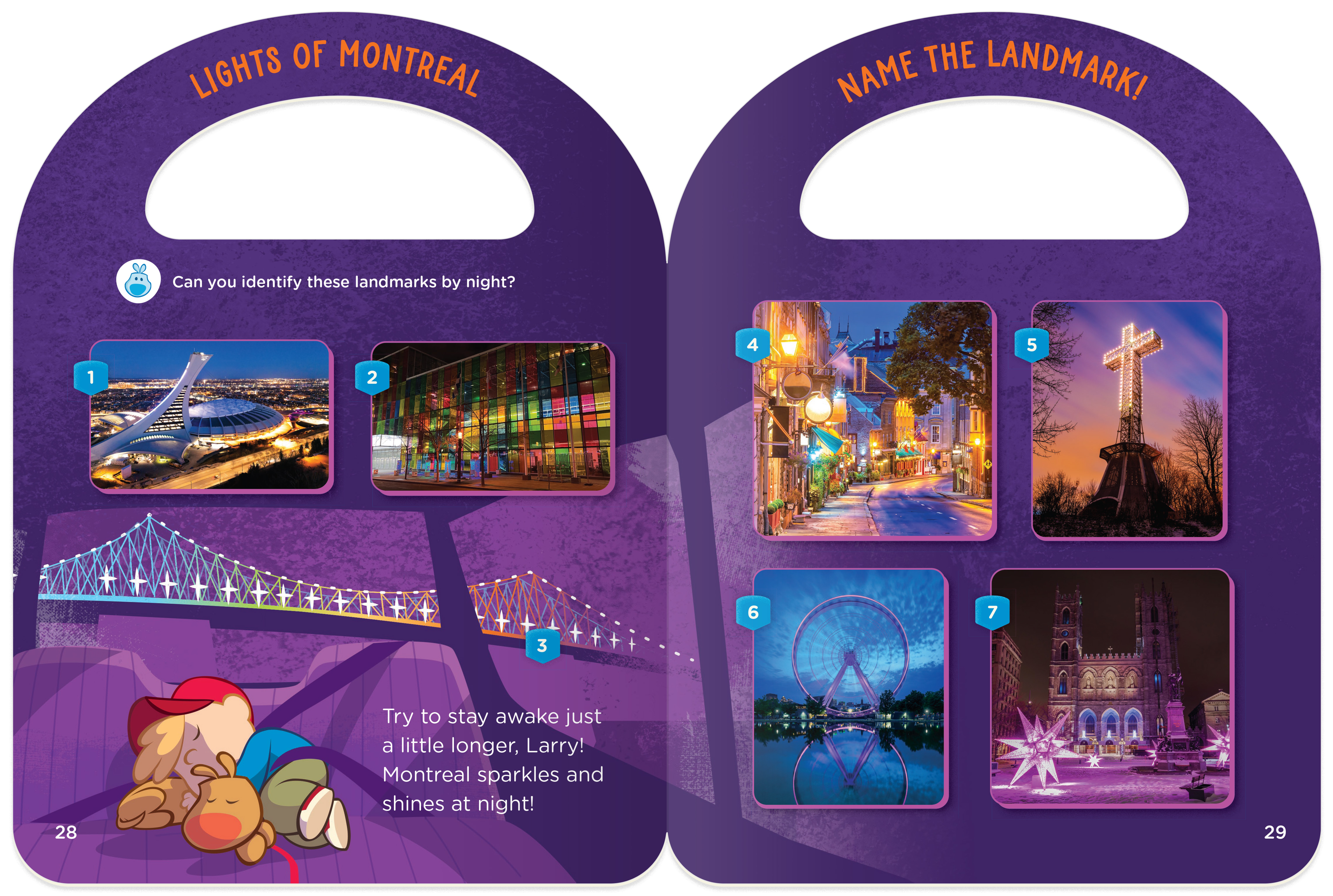 Larry Gets Lost in Montreal - Activity Book