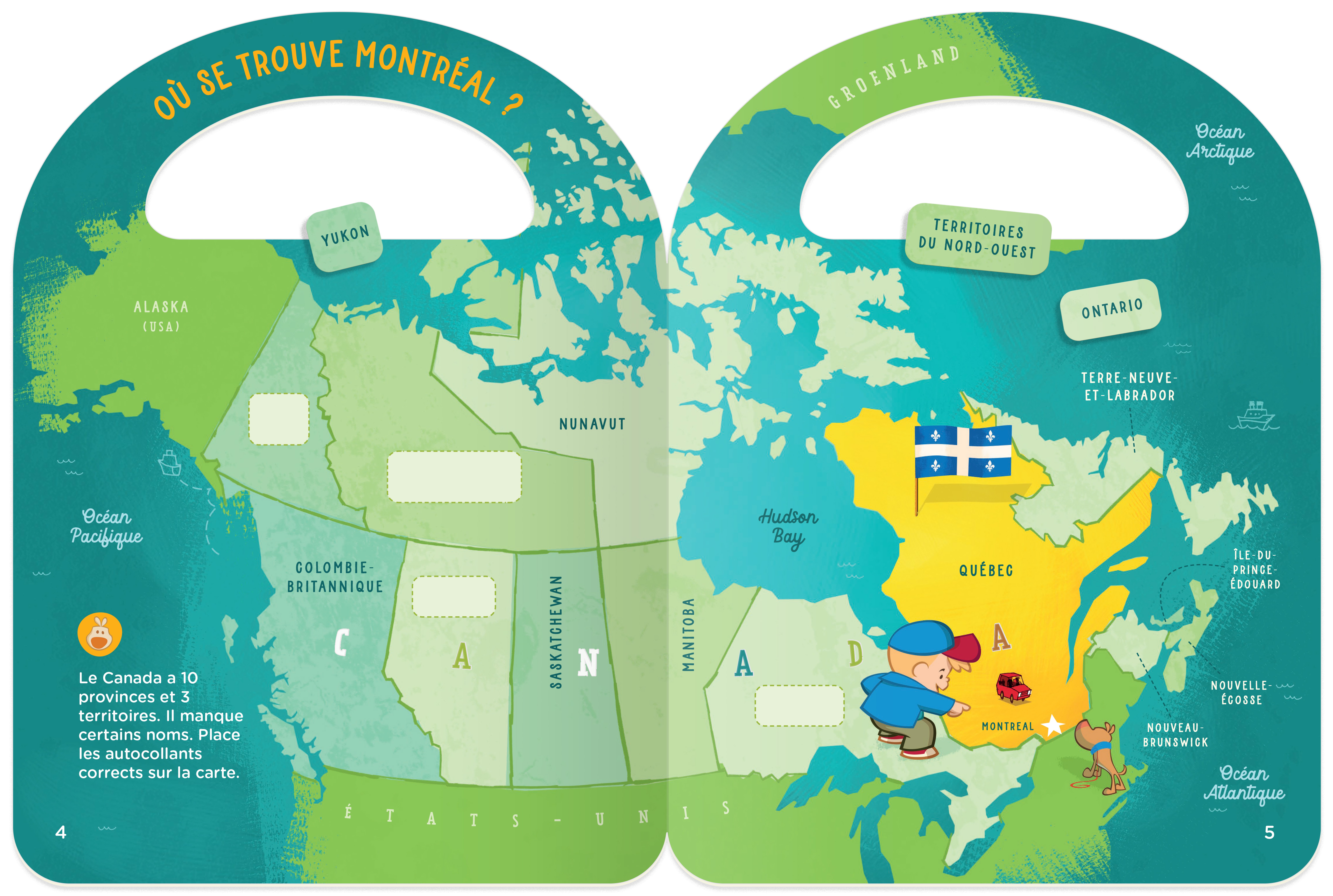 Larry se perd dans Montréal - Mon cahier d'activités