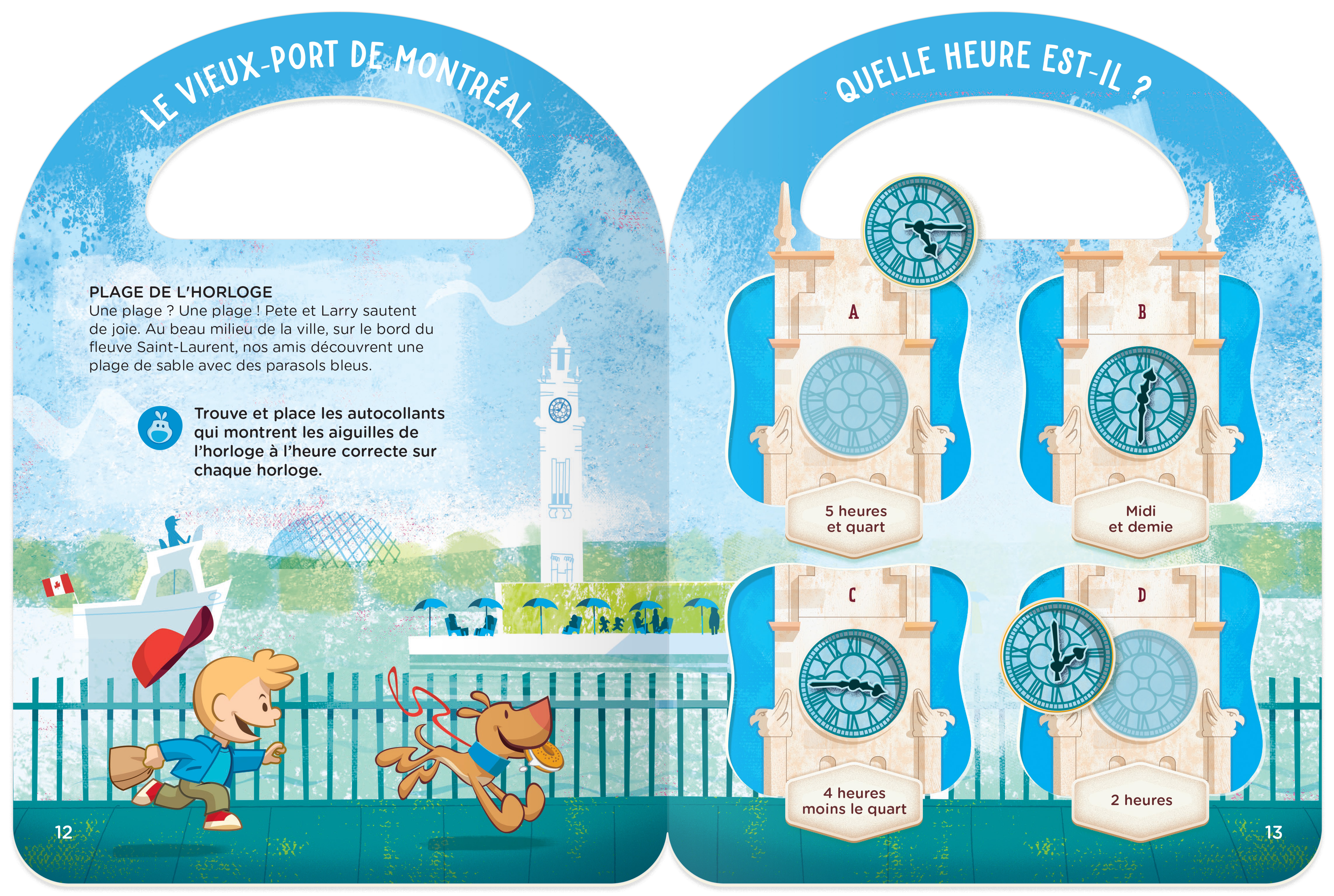 Larry se perd dans Montréal - Mon cahier d'activités