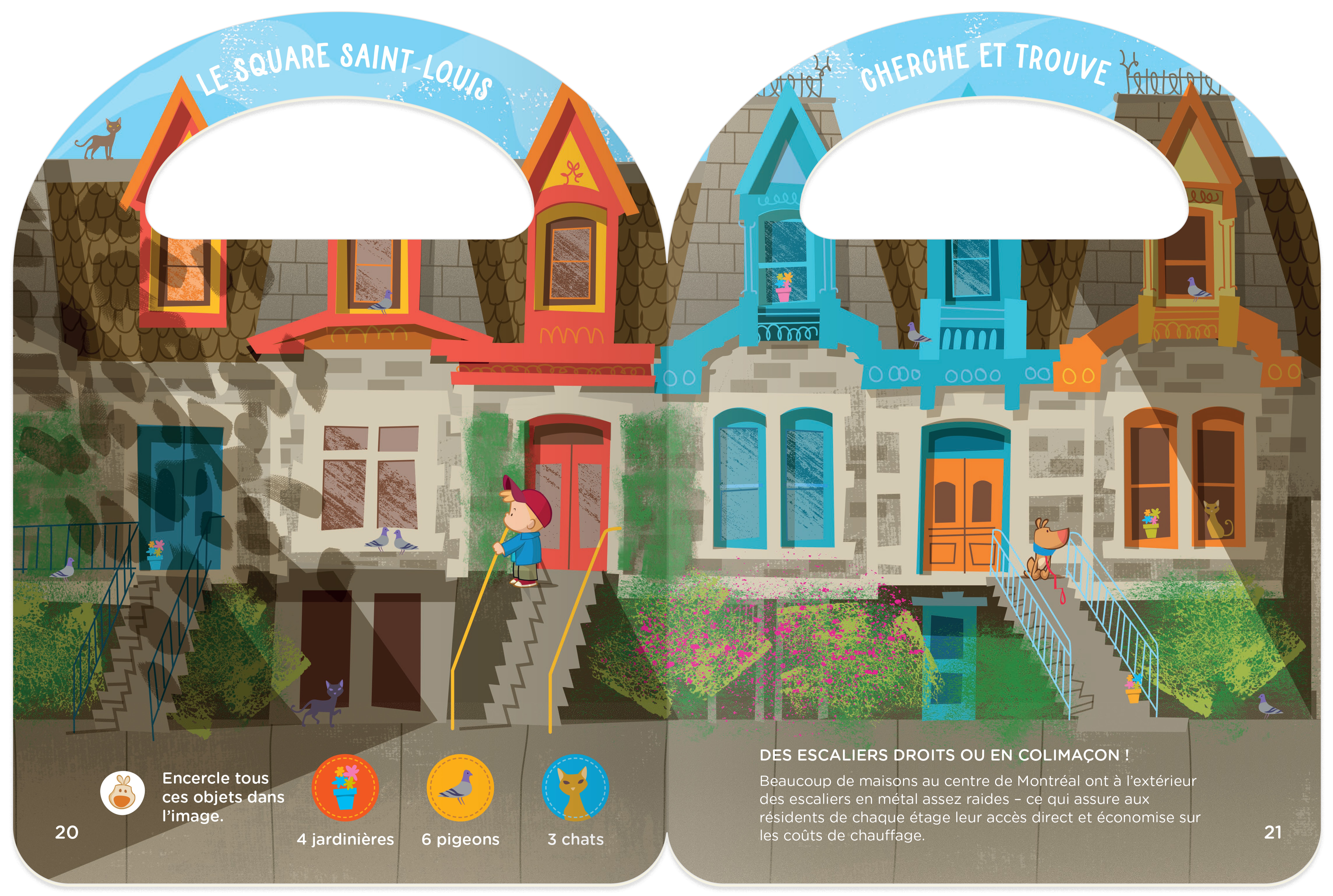 Larry se perd dans Montréal - Mon cahier d'activités