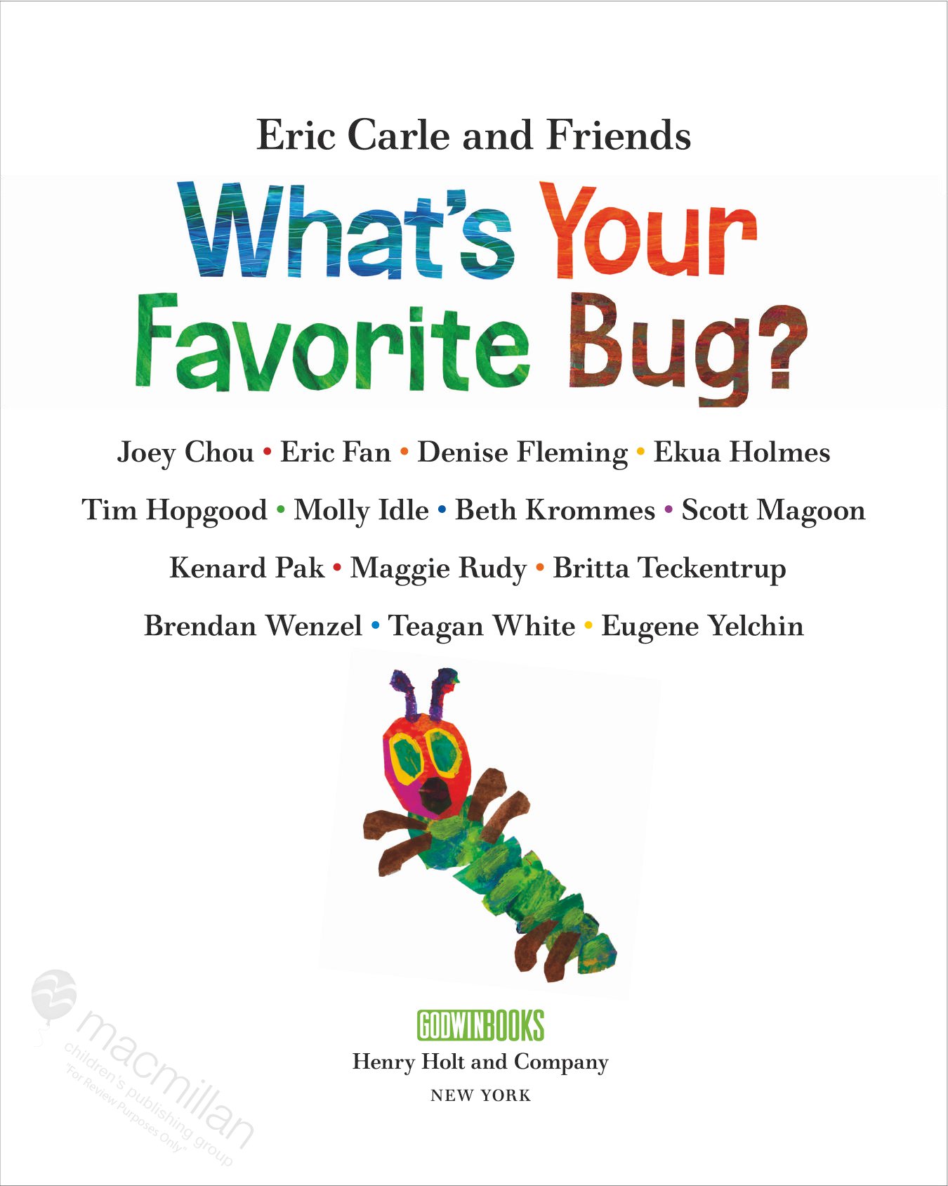 What's Your Favorite Bug?