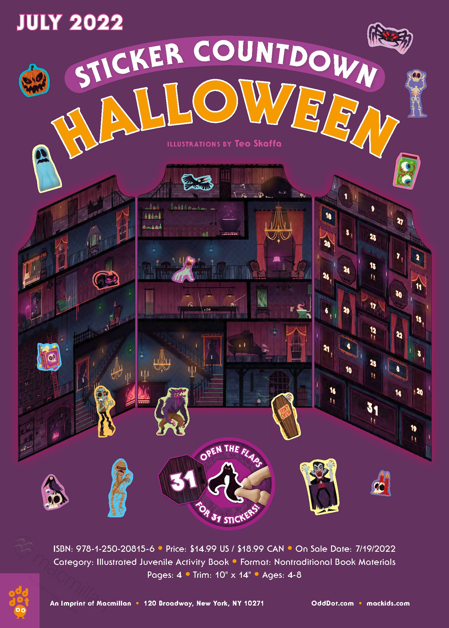 Sticker Countdown: Halloween
