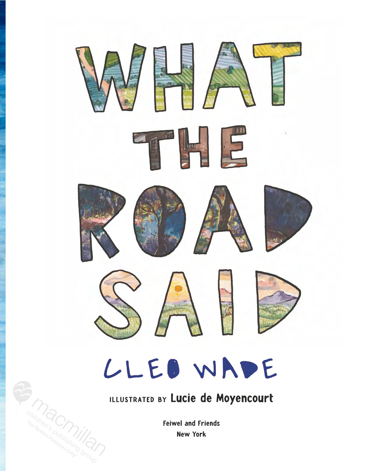 What the Road Said