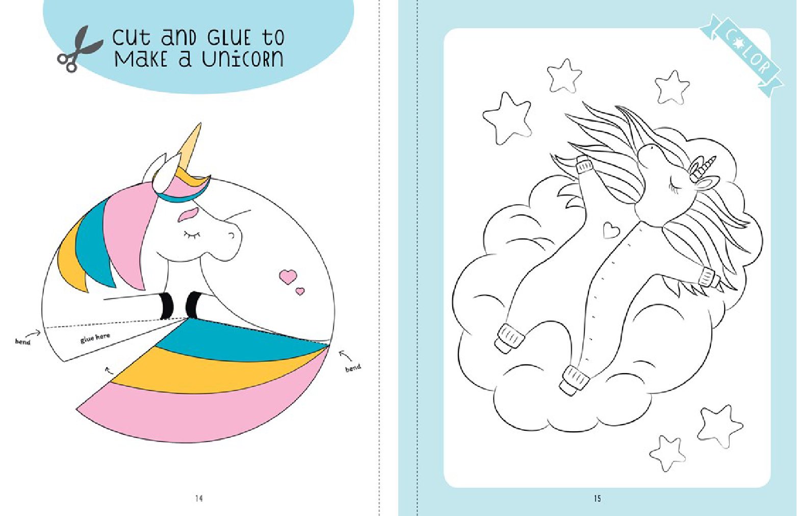 The Rainbow Unicorn Activity Book