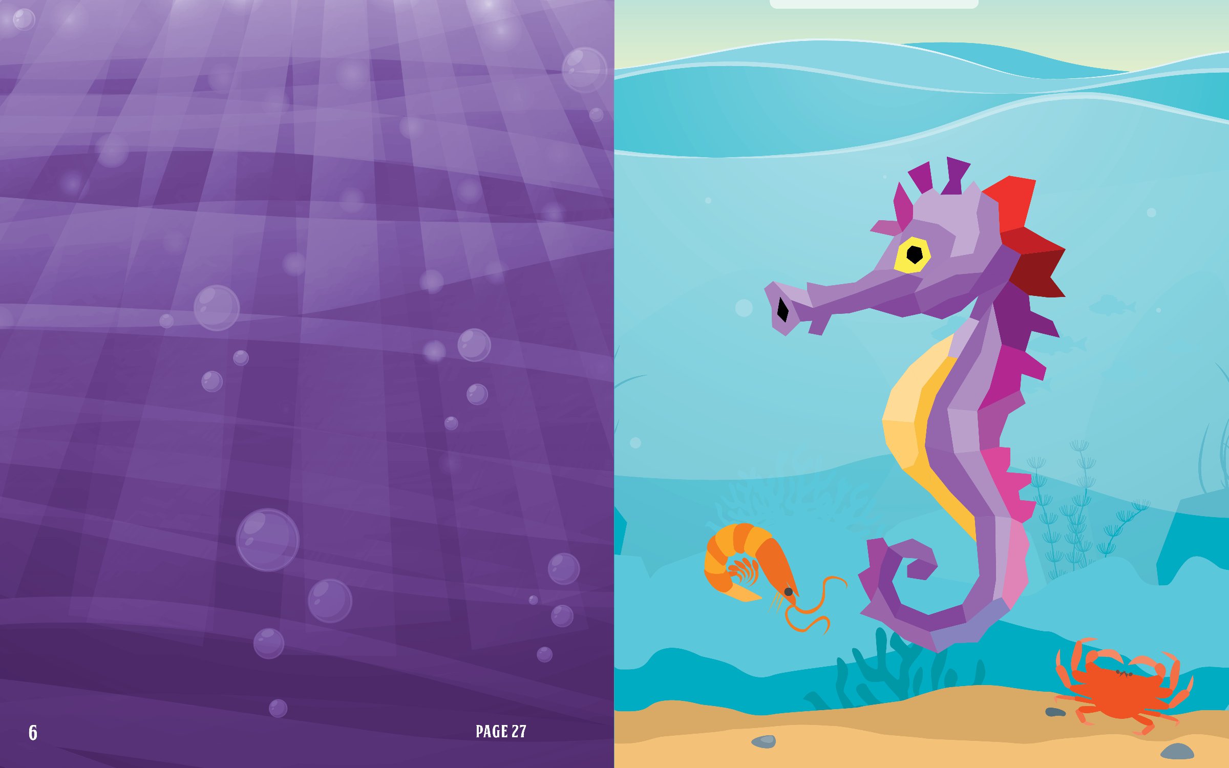 Sticker Mosaics Jr.: Sea Life