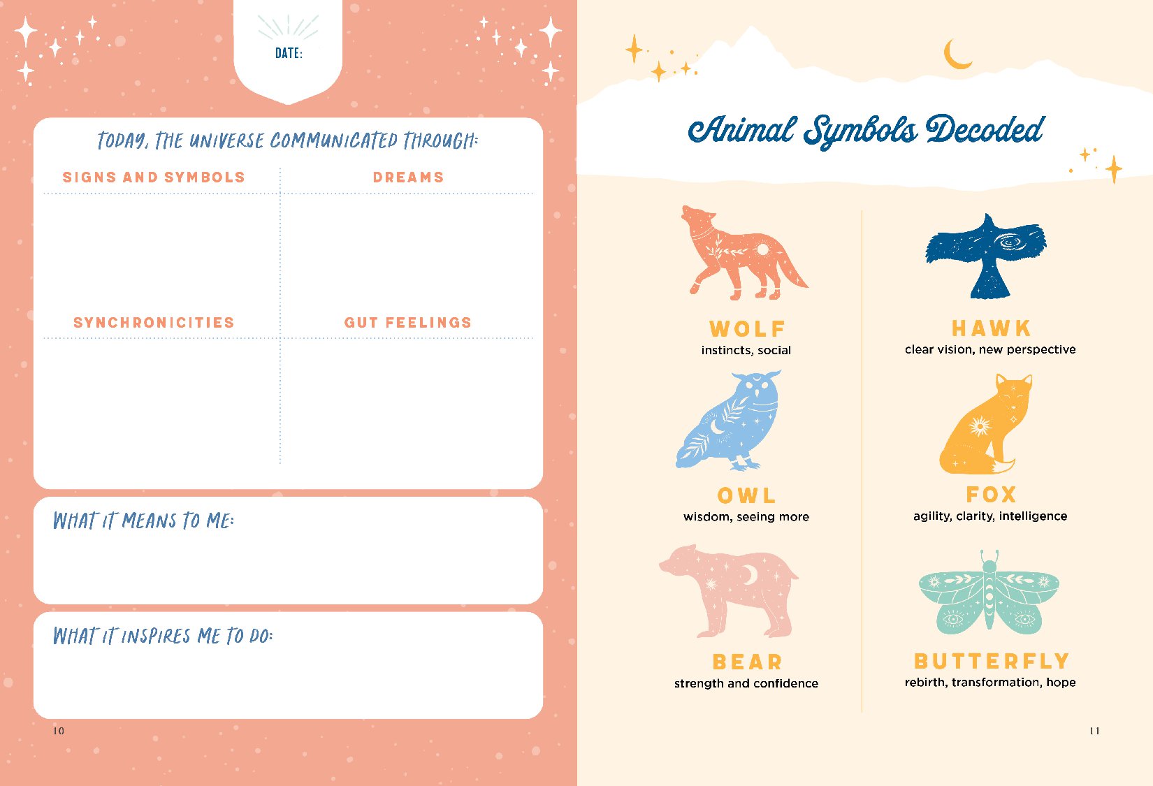 Signs from the Universe