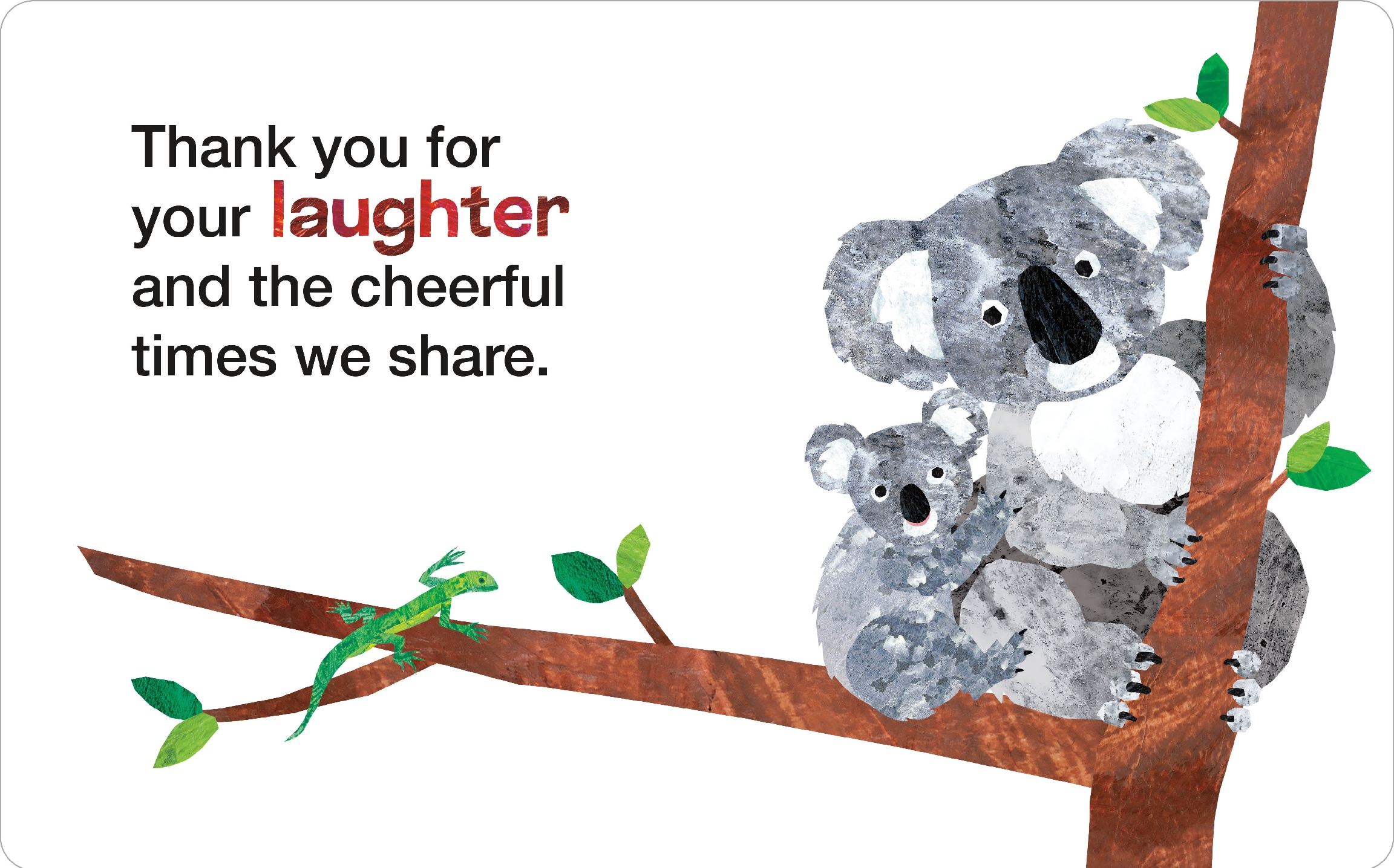 Thank You, Mom! from Baby Bear and Friends (World of Eric Carle)
