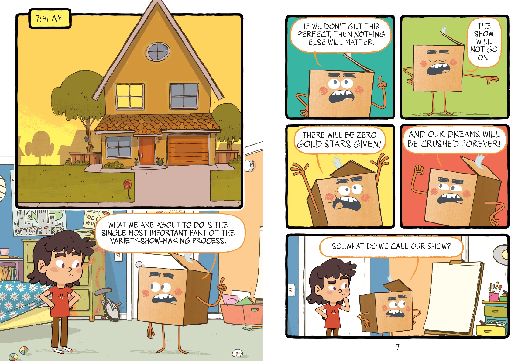 Box Tales: Super Terrific Showtime!