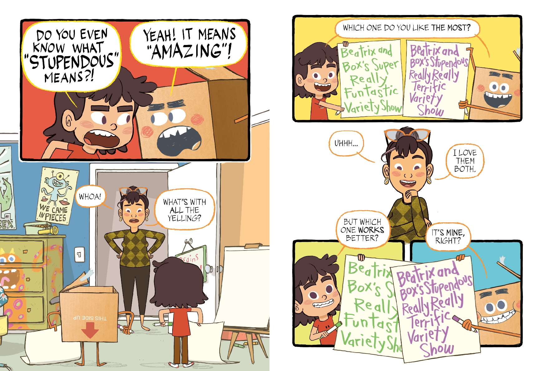 Box Tales: Super Terrific Showtime!