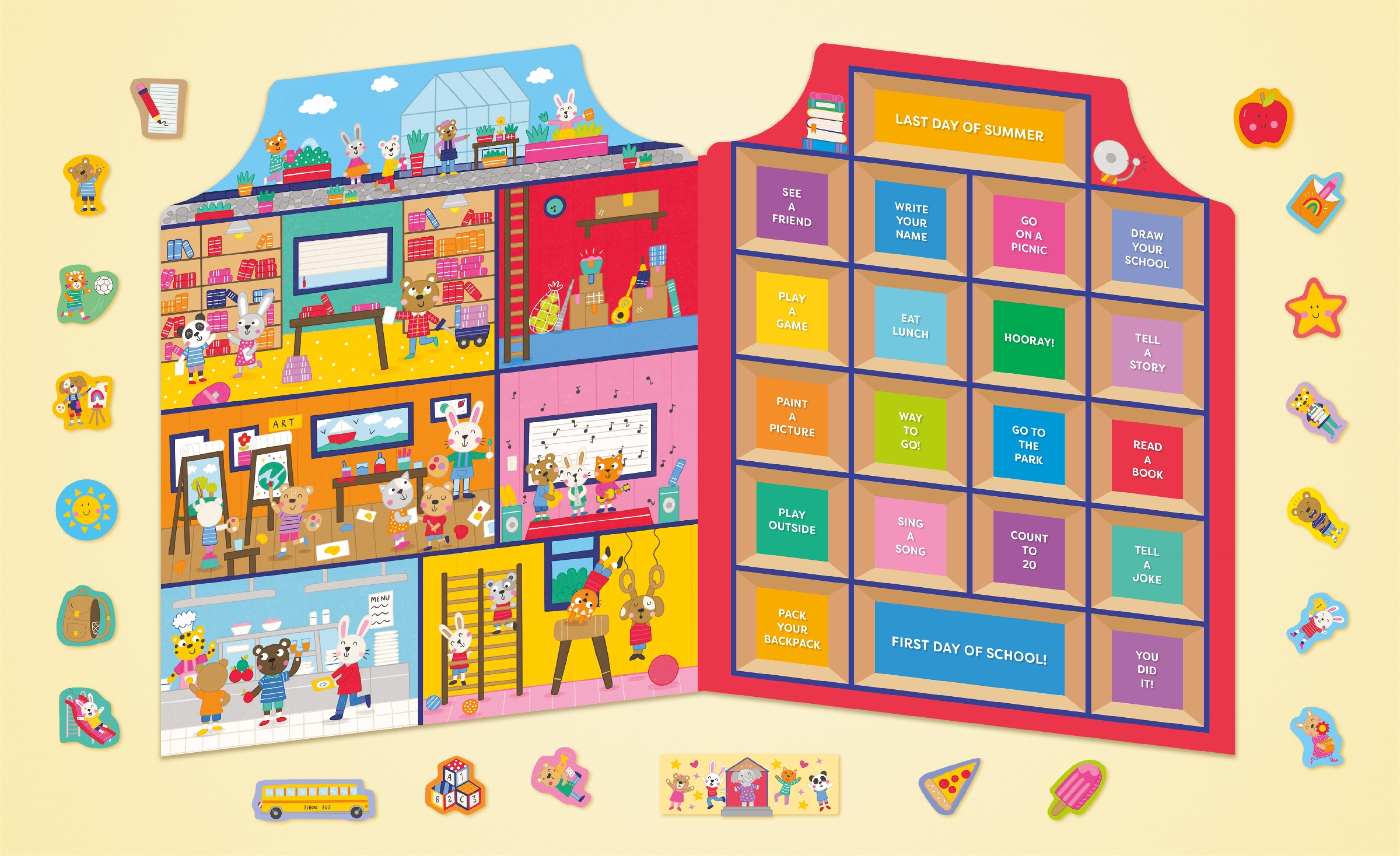 Sticker Countdown: Back to School