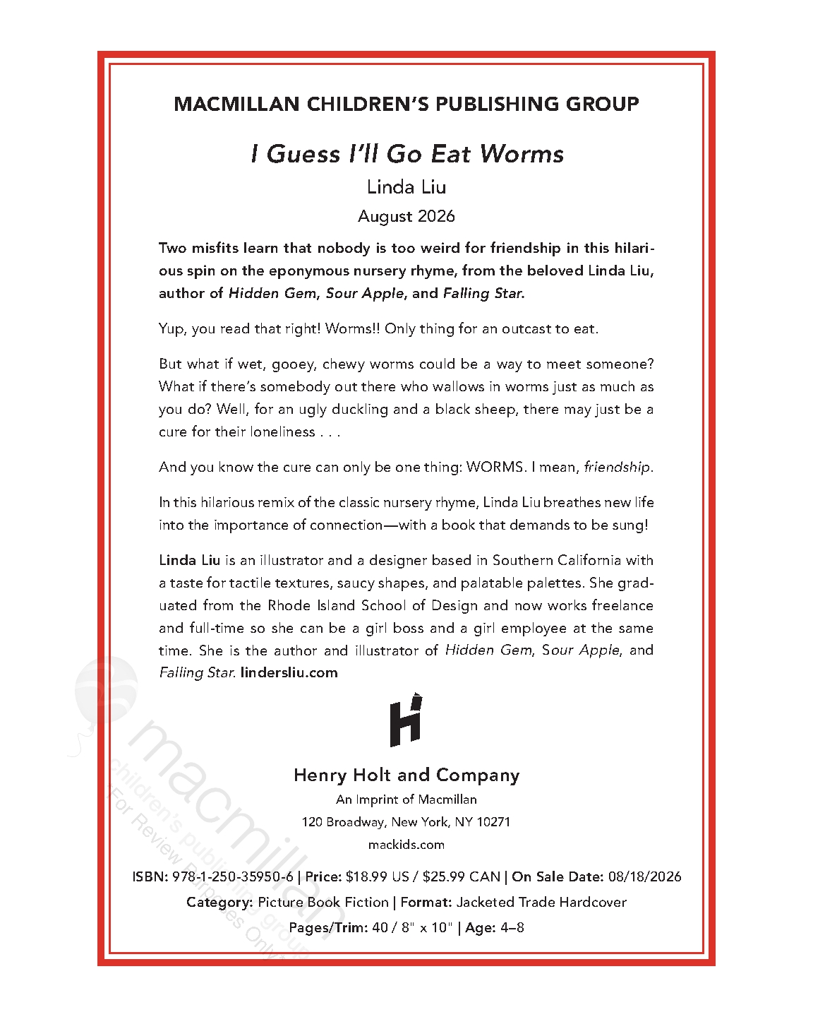 I Guess I'll Go Eat Worms