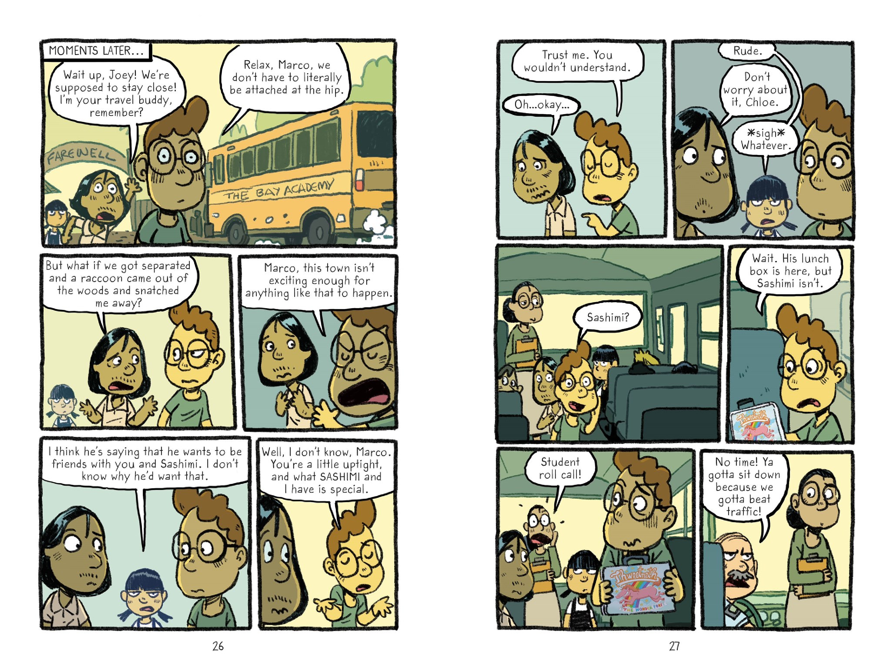 Sashimi and the Field Trip of Doom