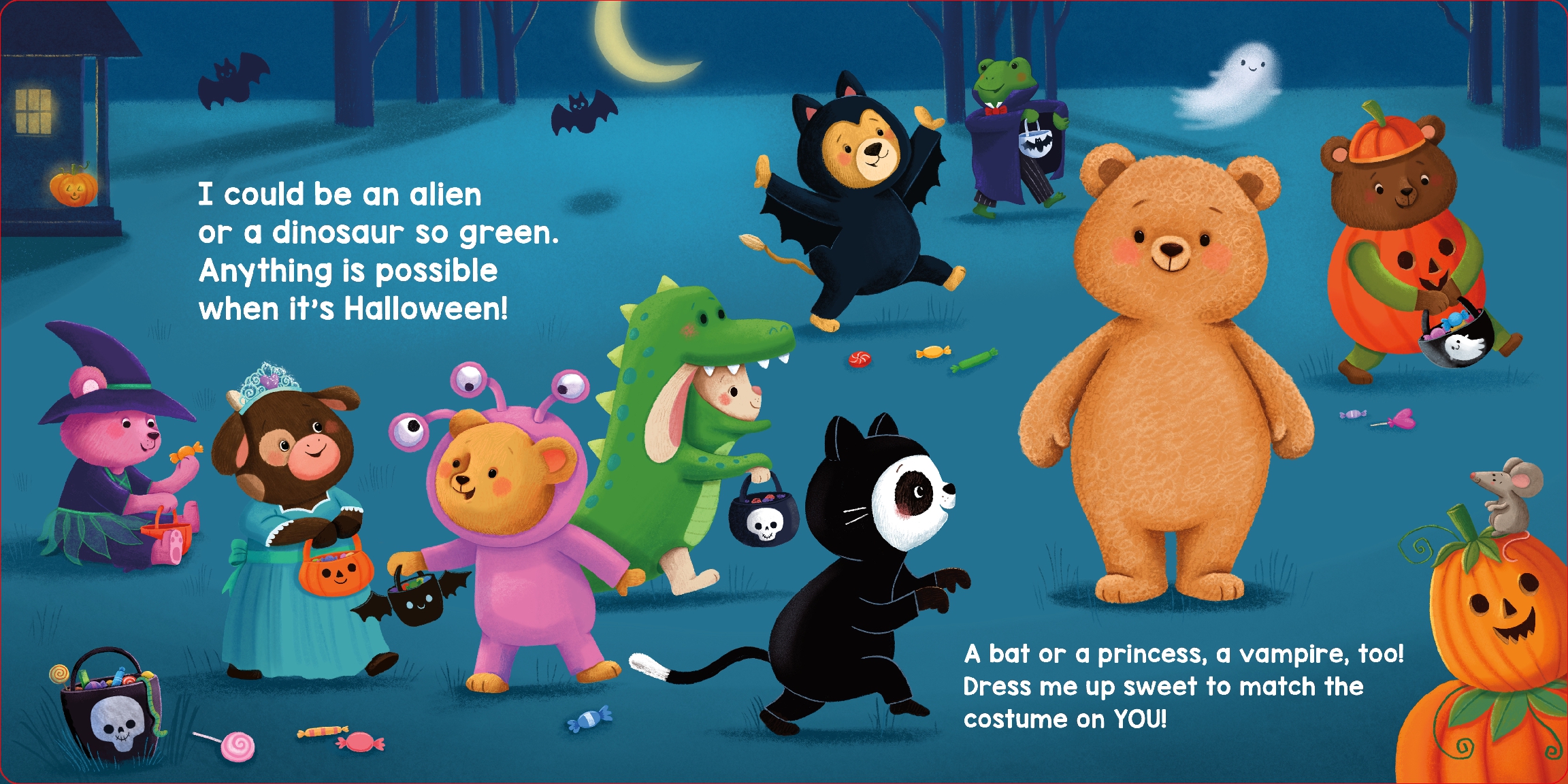 Build-A-Bear: Sticker Dress-Up: Halloween