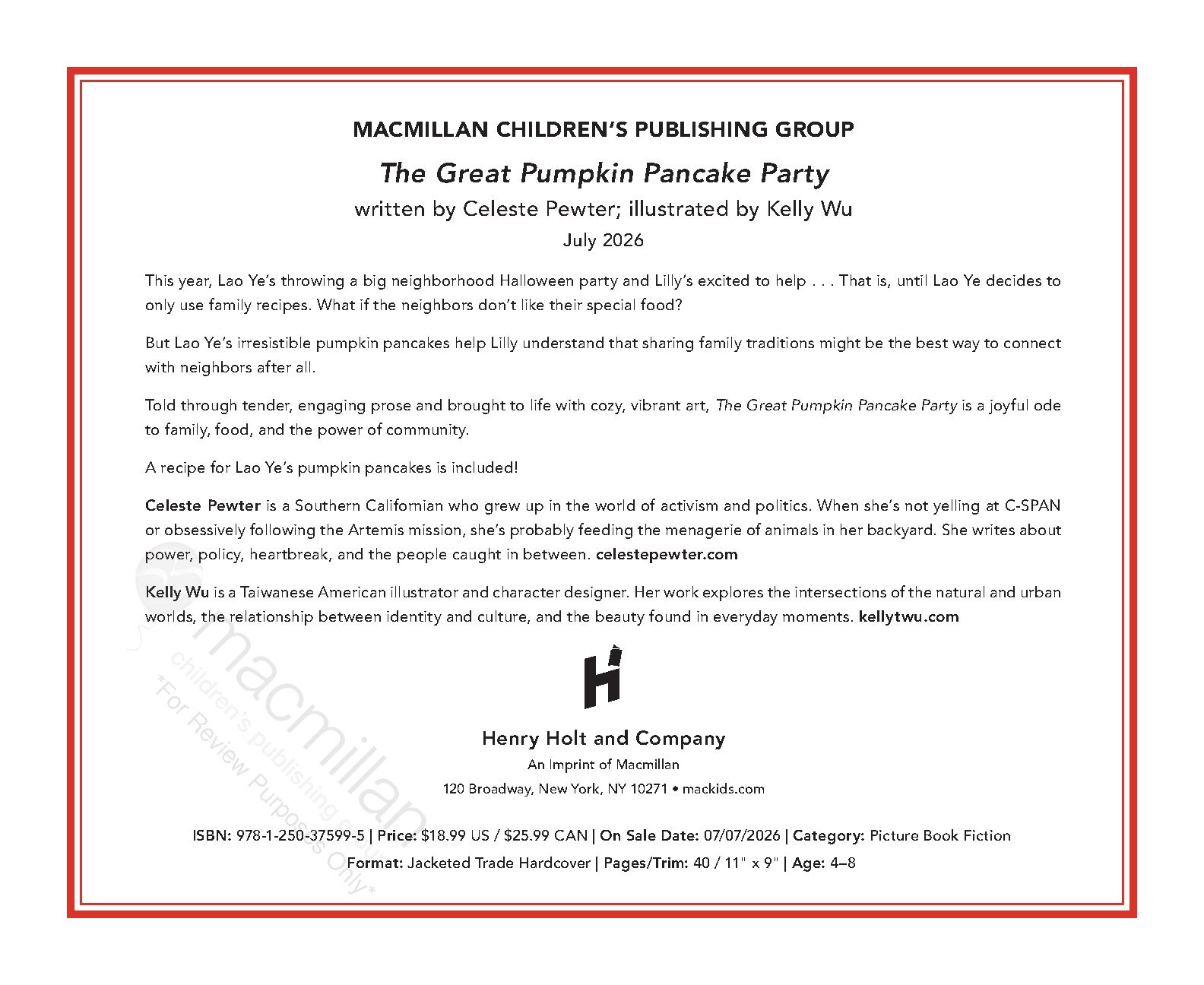 The Great Pumpkin Pancake Party