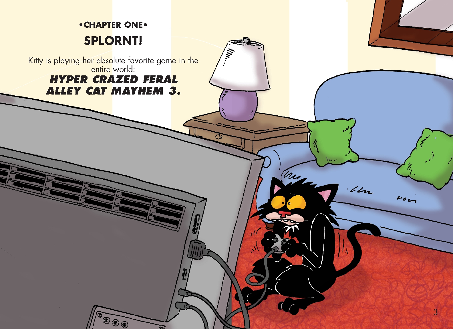 Bad Kitty Gets a Job (Graphic Novel)