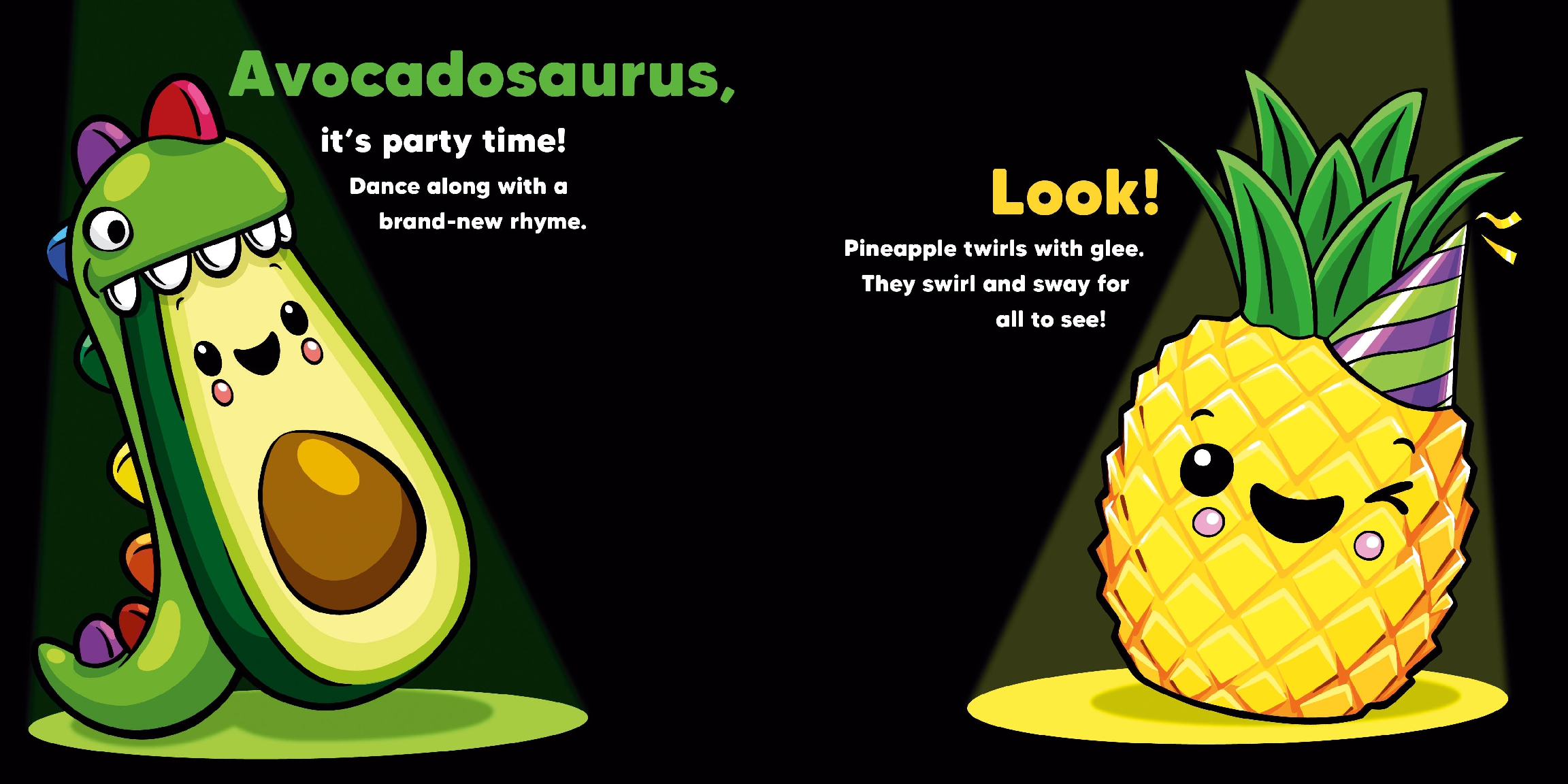 Party Time! with Avocadosaurus and Friends