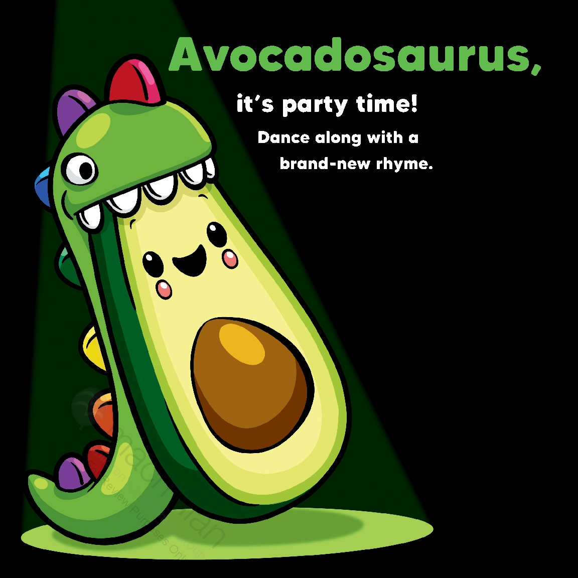 Party Time! with Avocadosaurus and Friends