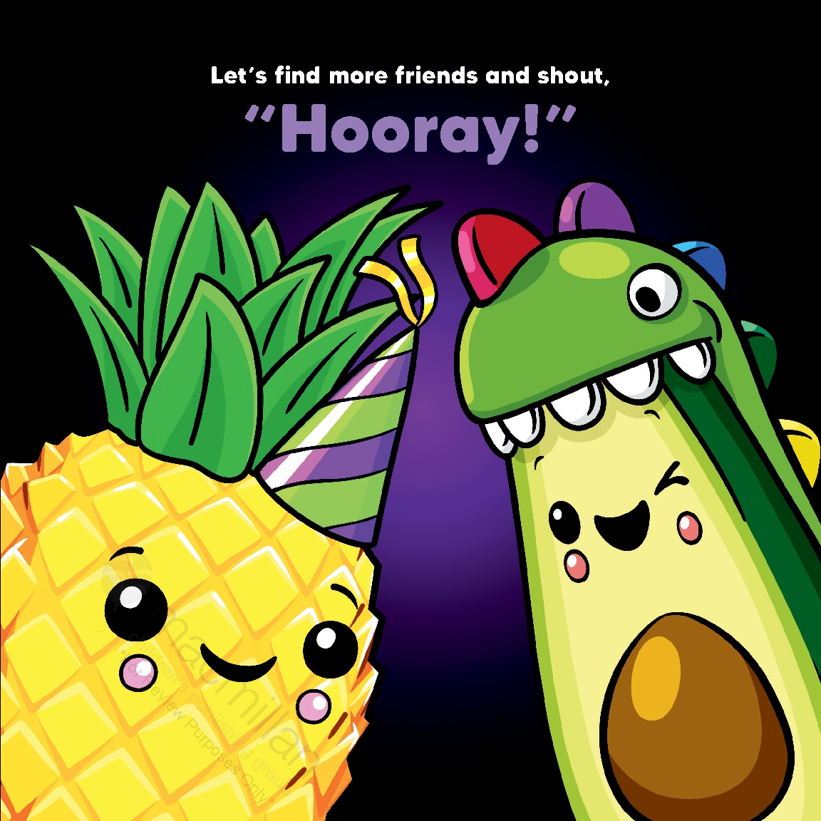 Party Time! with Avocadosaurus and Friends