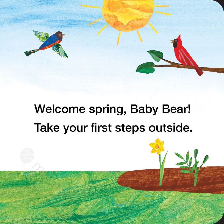 Baby Bear and Friends Welcome Spring